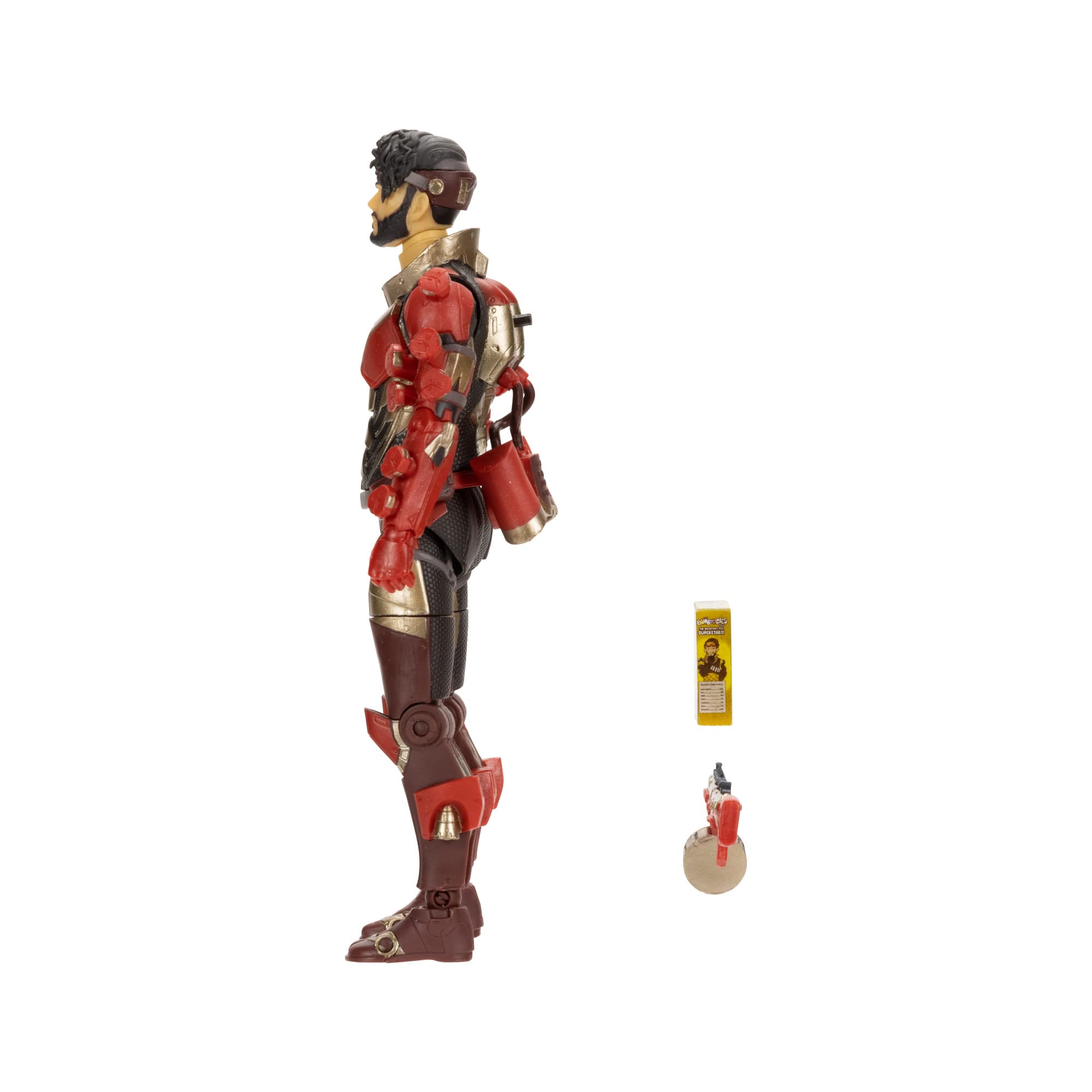 Apex Legends Mirage 6-Inch Collectible Action Figure (Legendary: Folk Hero) - Image 11