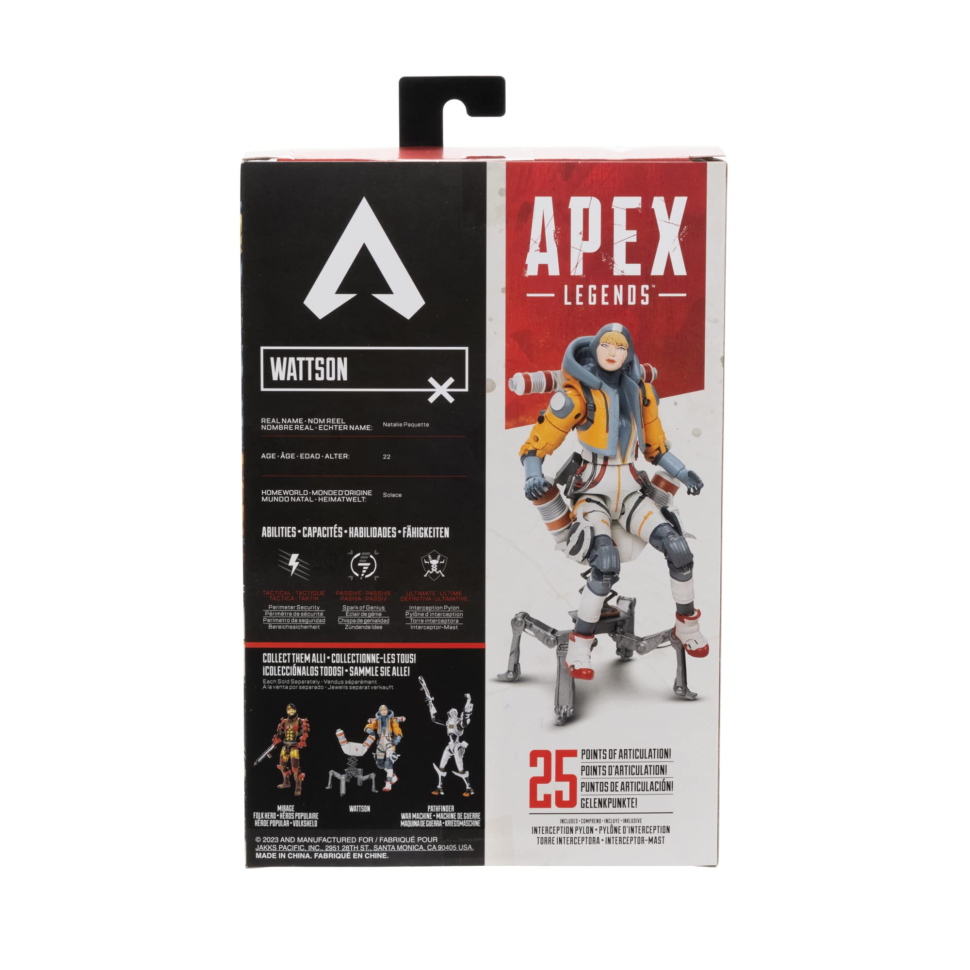 Apex Legends Wattson 6-Inch Collectible Action Figure - Image 7