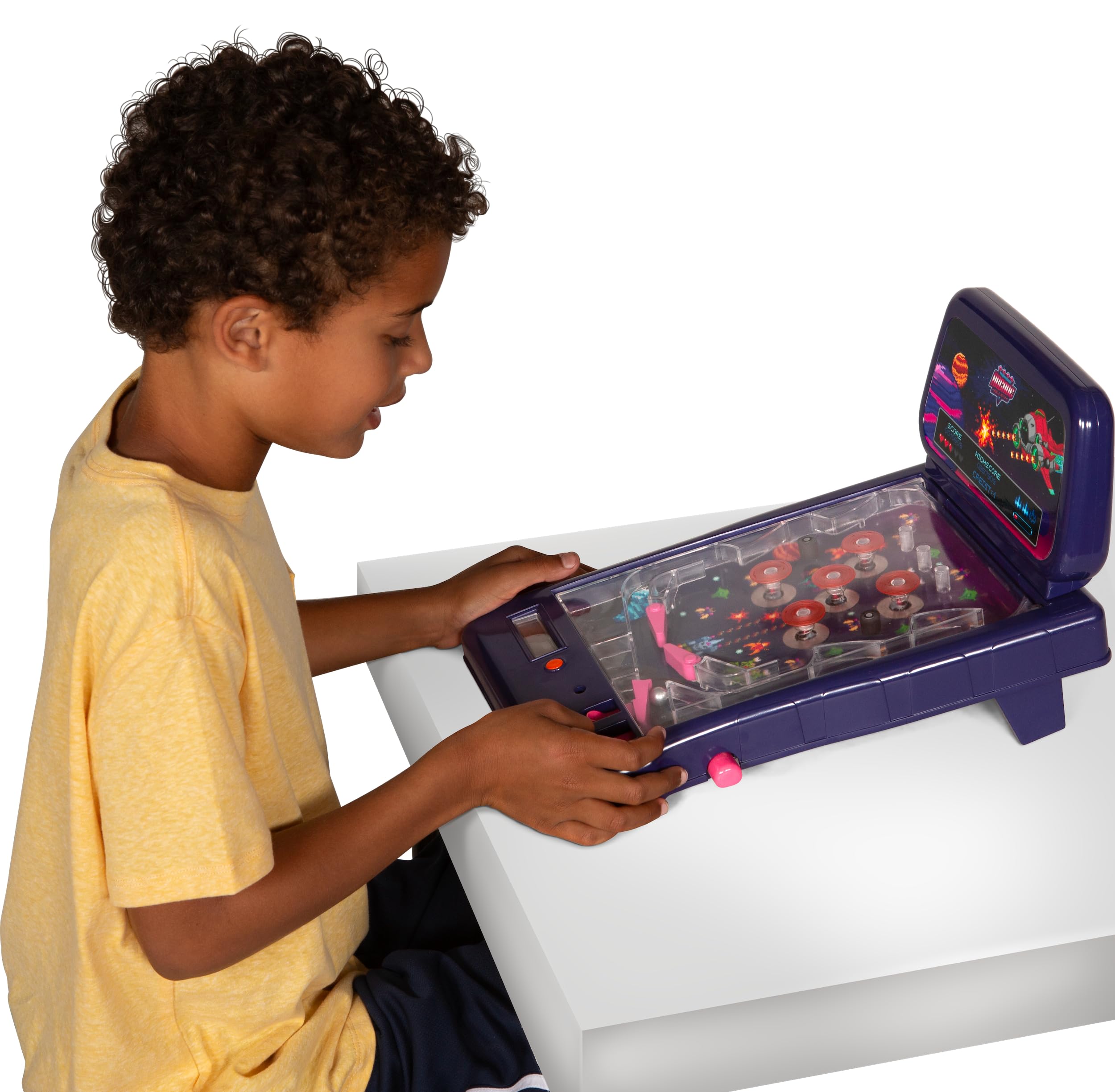 Arcade Alley Games Table Top Pinball Fun Family Indoor Playroom Game - Image 8