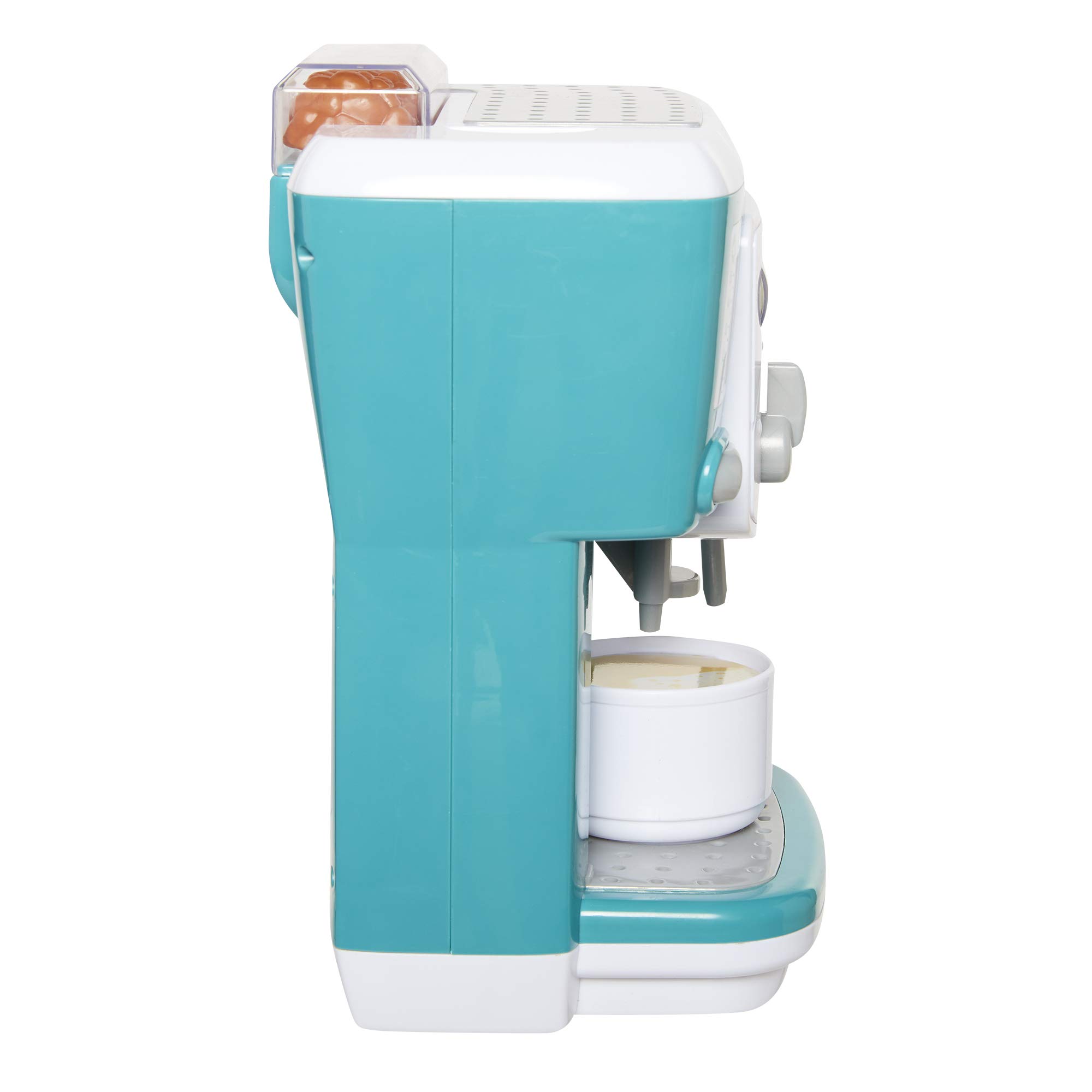 BLACK+DECKER Junior Coffee Maker Role Play Pretend Kitchen Appliance for Kids with Realistic Action, Light and Sound - Plus Toy Coffee Mug for Imaginary Brewing Fun - Image 9