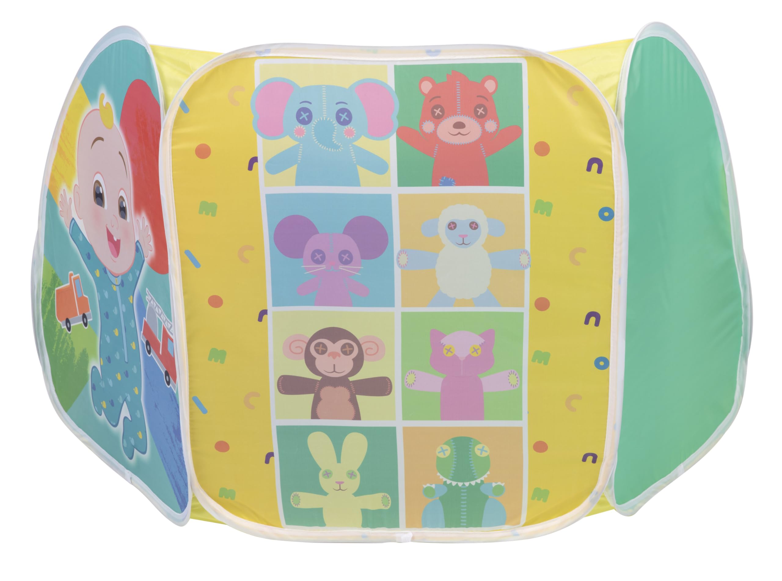 CoComelon Ball Pit with 15 Soft Flex Balls Pop and Play Arena for Baby Toddler Infant Boys & Girls [15 Balls Included] - Image 4