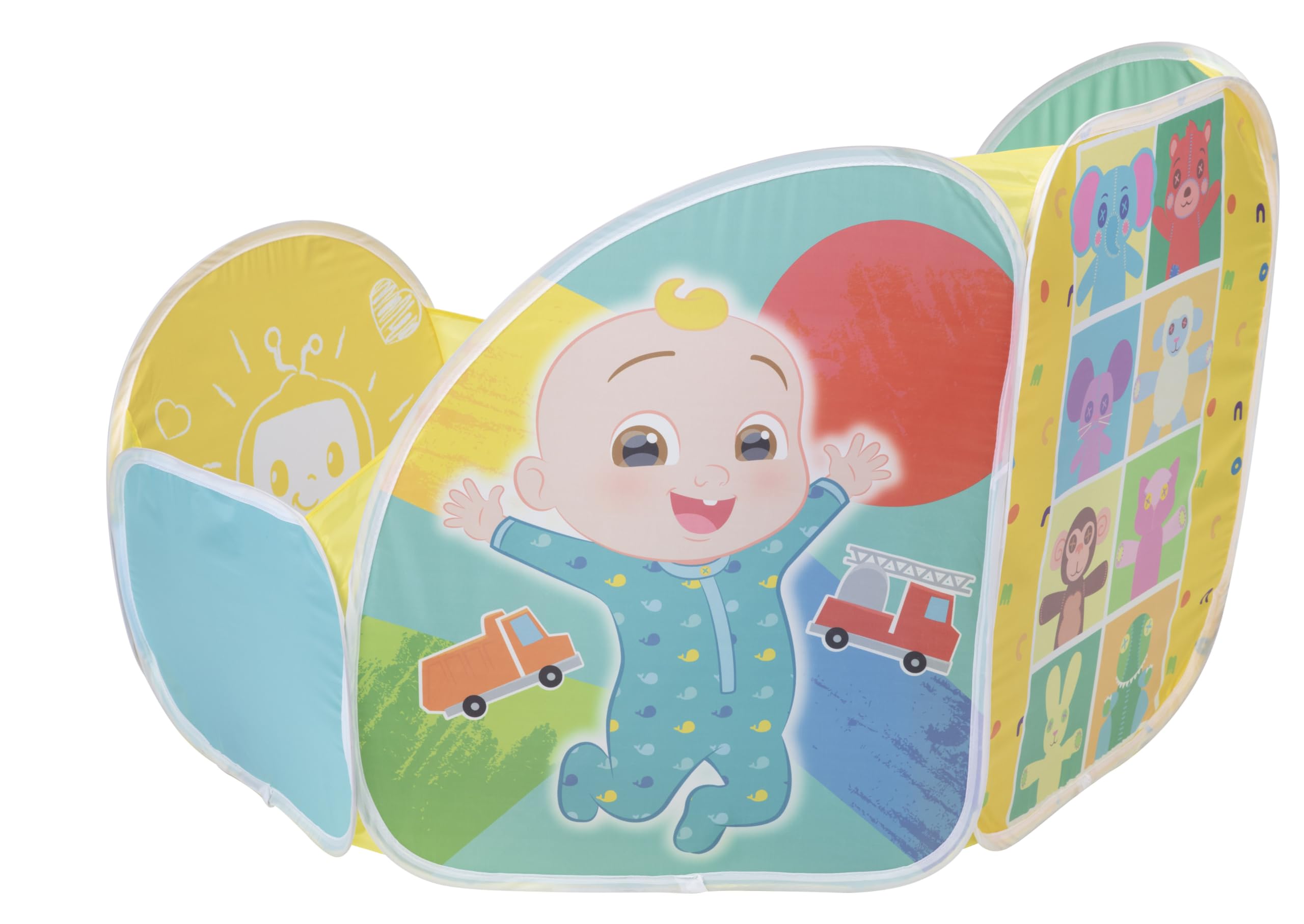 CoComelon Ball Pit with 15 Soft Flex Balls Pop and Play Arena for Baby Toddler Infant Boys & Girls [15 Balls Included] - Image 5