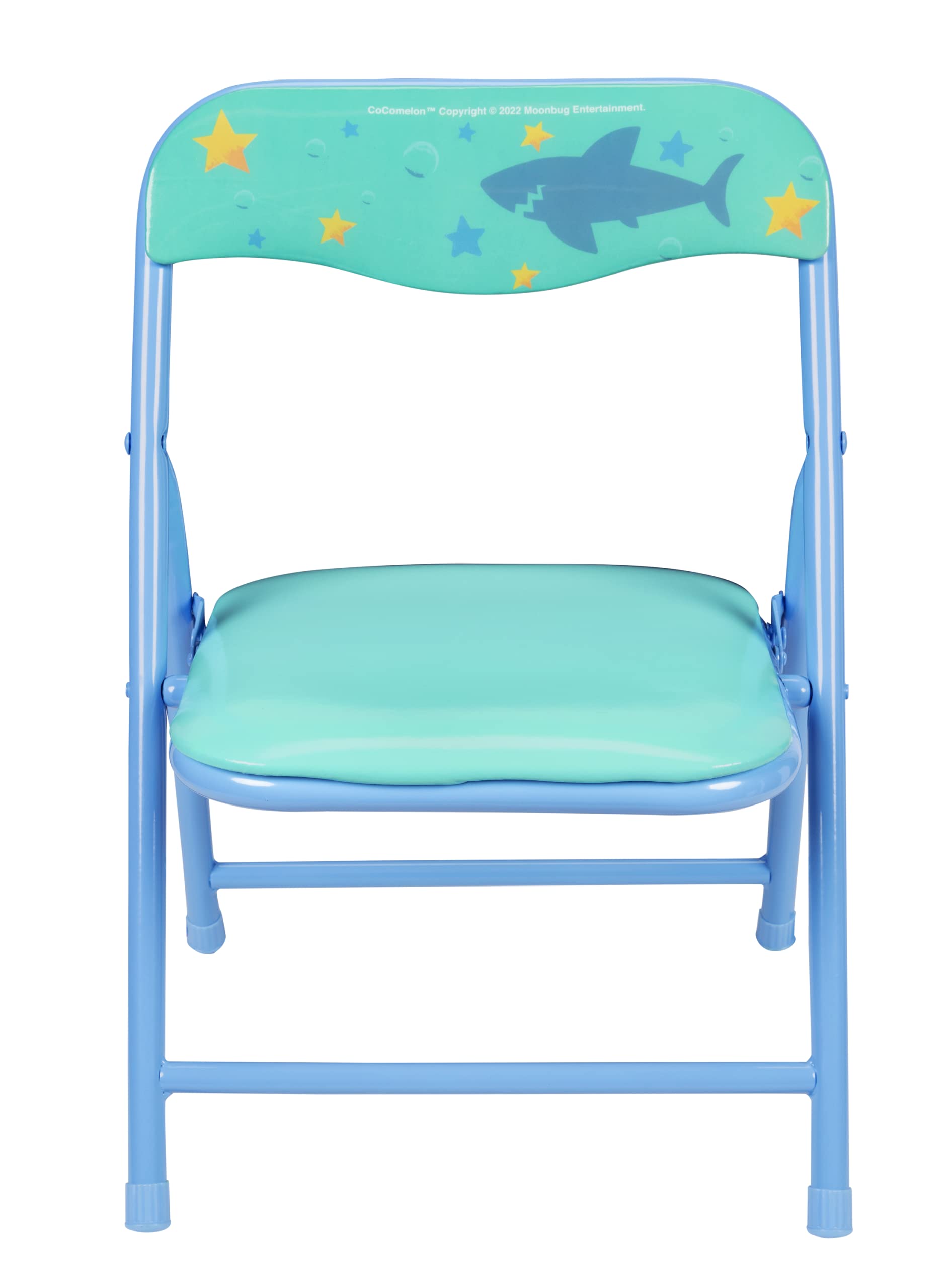 CoComelon Table & Chair Set for Toddlers 24-48M, Includes 1 Table & 1 Chair - Sturdy Metal Construction, Table: 20" L x 20" W x 16.4" H, Chair: 12" L x 11.6" W x 17.7" H - Weight Limit: 70 lbs - Image 5