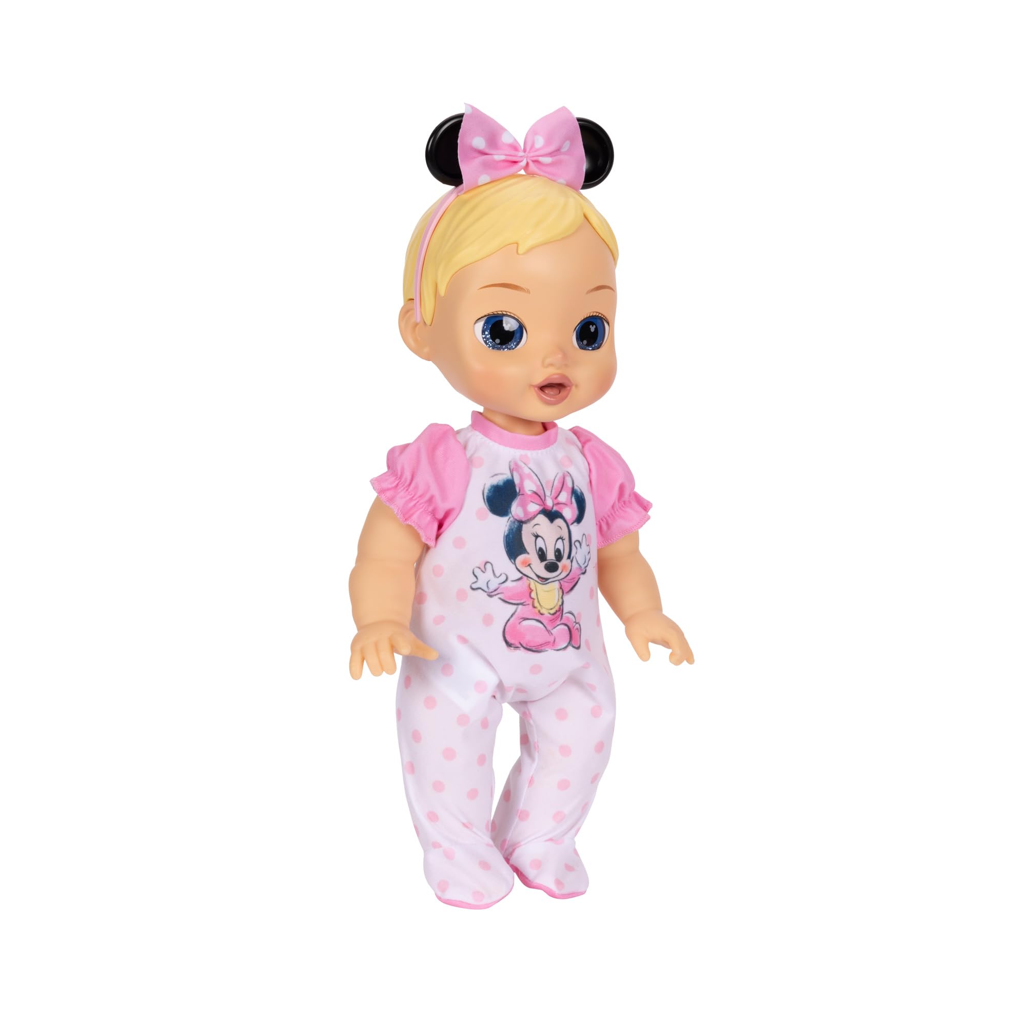 Disney Darlings 13-Inch Interactive Baby Doll – Magical Lights, Sounds, Music & Wand – Minnie-Inspired Nurturing Doll with Accessories – Multiple Skin Tones, Eye Colors – Ages 2 and Up - Image 9