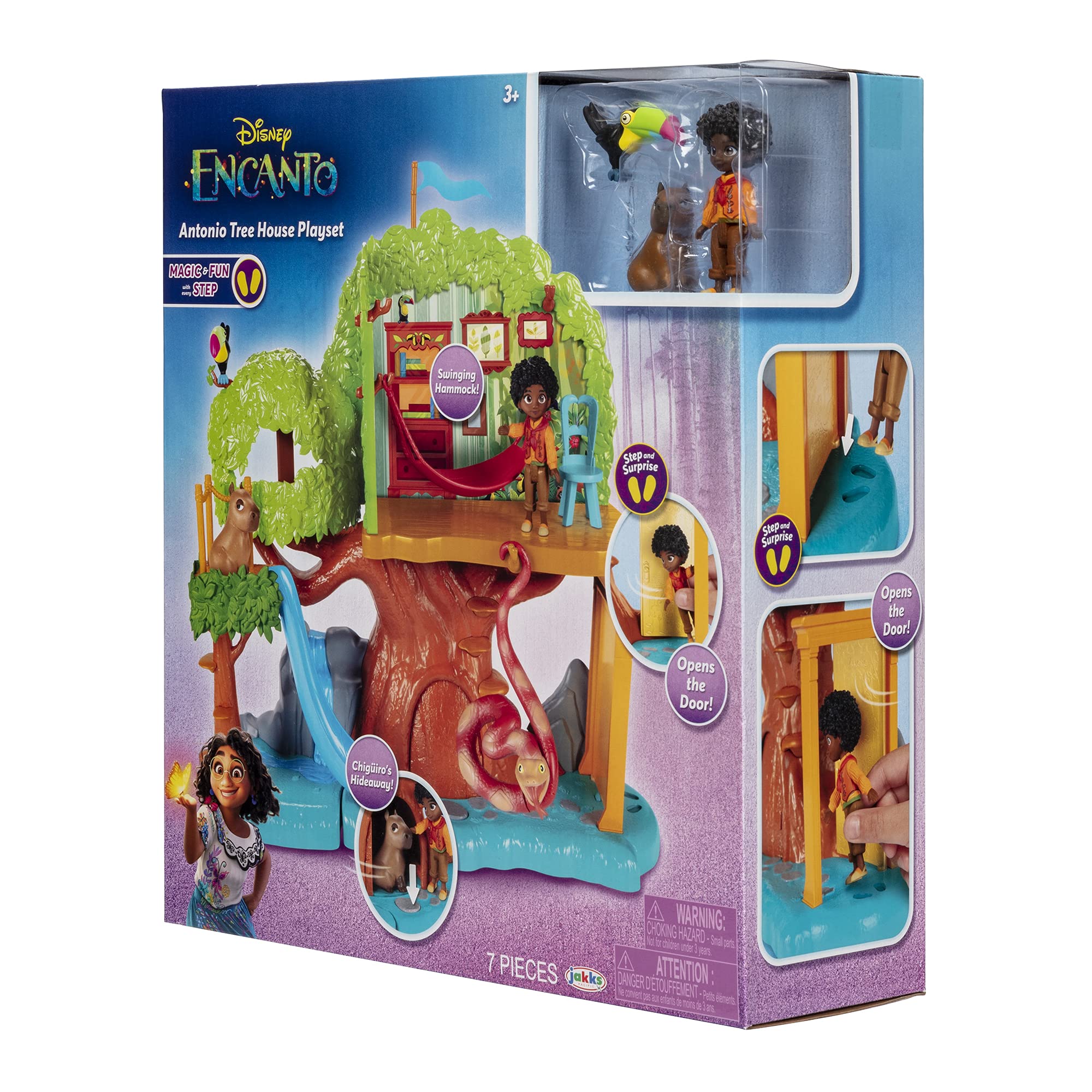 Disney Encanto Antonio's Tree House Playset with Antonio Doll Figure & Animal Friends - Image 10