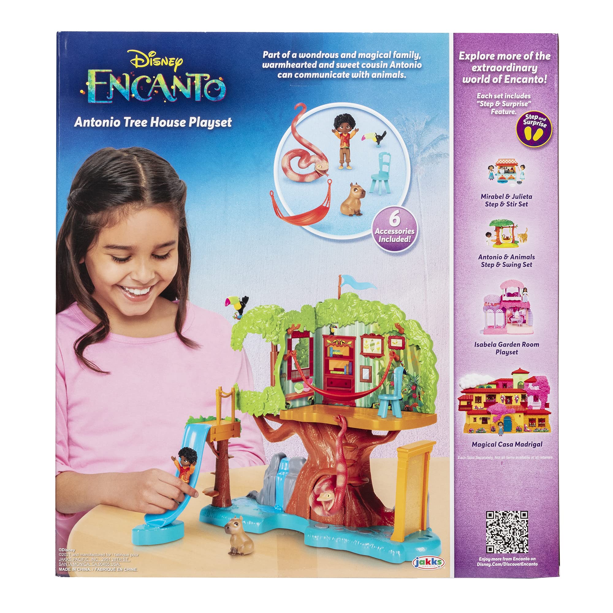 Disney Encanto Antonio's Tree House Playset with Antonio Doll Figure & Animal Friends - Image 8