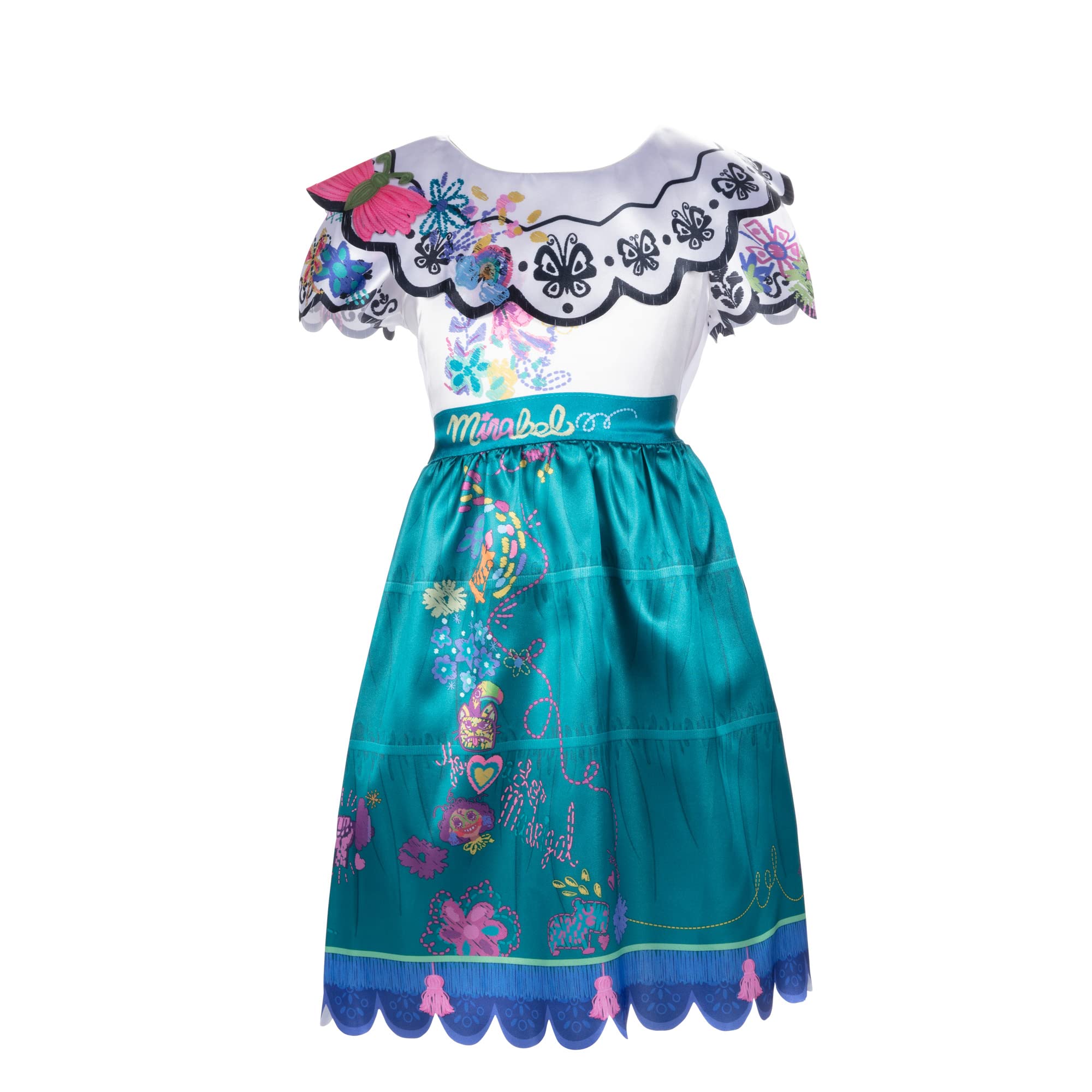 Disney Encanto Madrigal Sisters Dress Up Trunk, Mirabel & Isabela Fashion Dresses Fit Sizes 4-6x [Amazon Exclusive] - Image 14