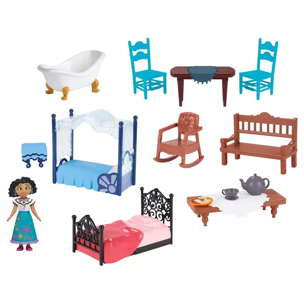 Disney Encanto Magical Madrigal House Playset with Mirabel Doll & 14 Accessories - Features Lights, Sounds & Music! - Image 7