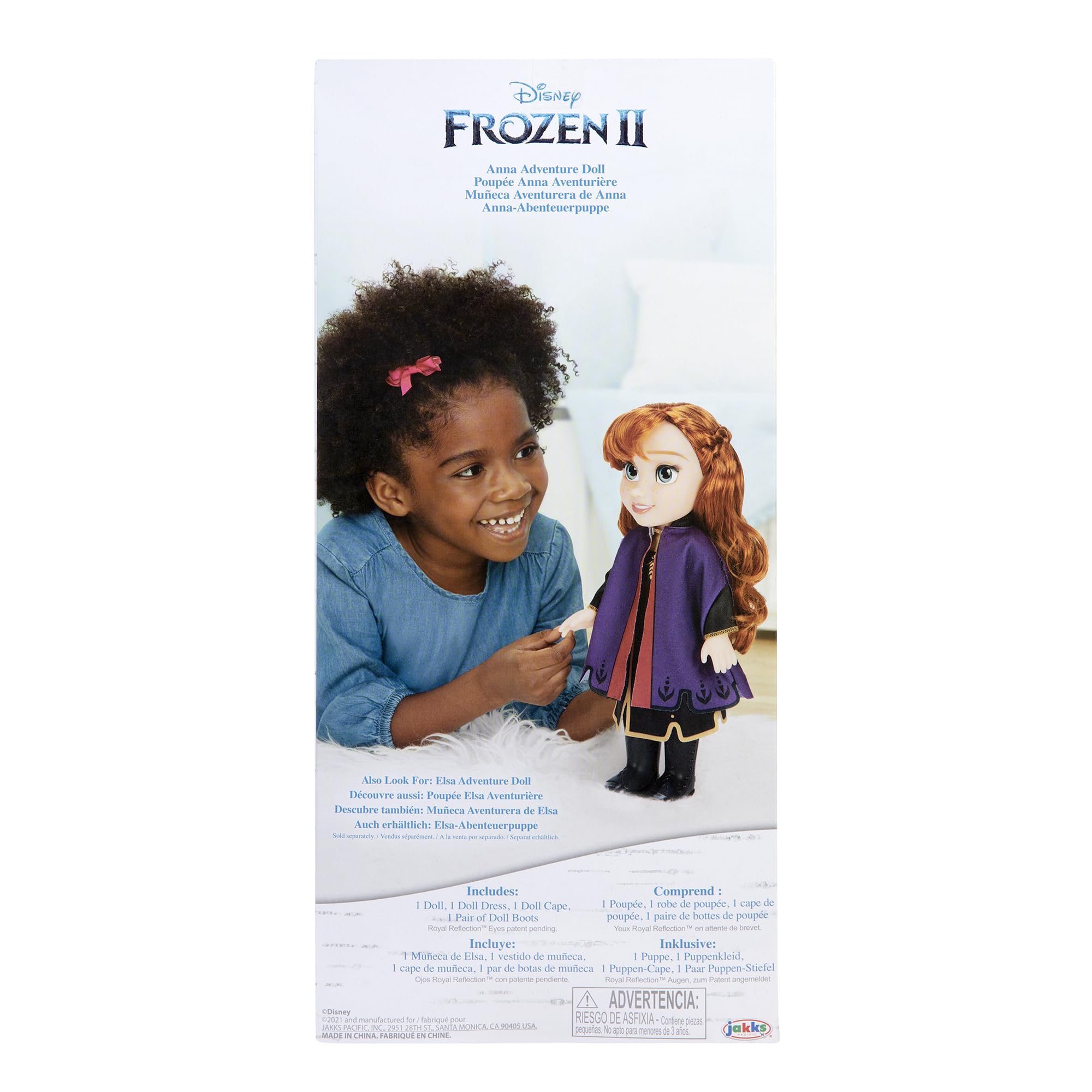 Disney Frozen 2 Anna Travel Doll 14 Inches Tall - Image 6