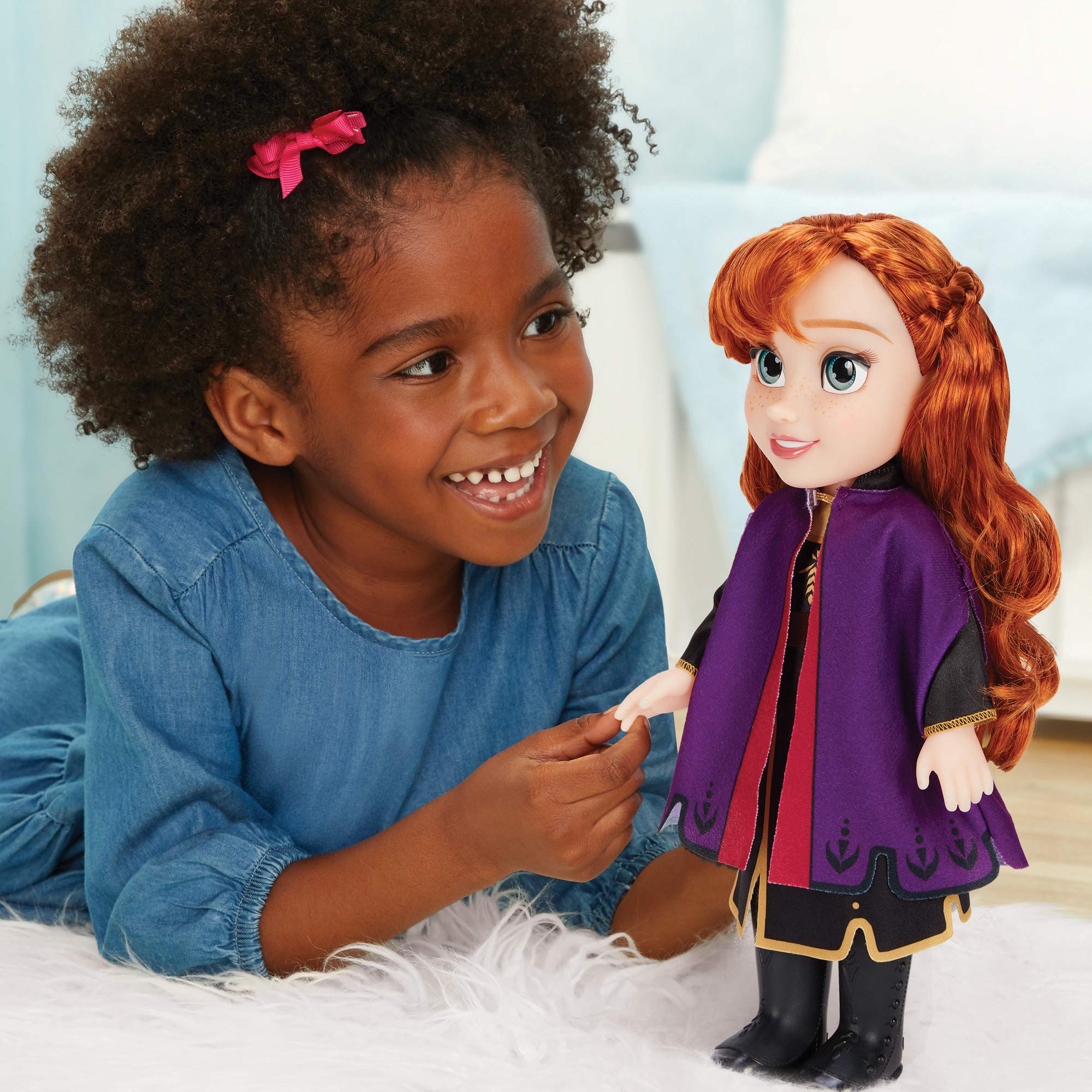 Disney Frozen 2 Anna Travel Doll 14 Inches Tall - Image 7