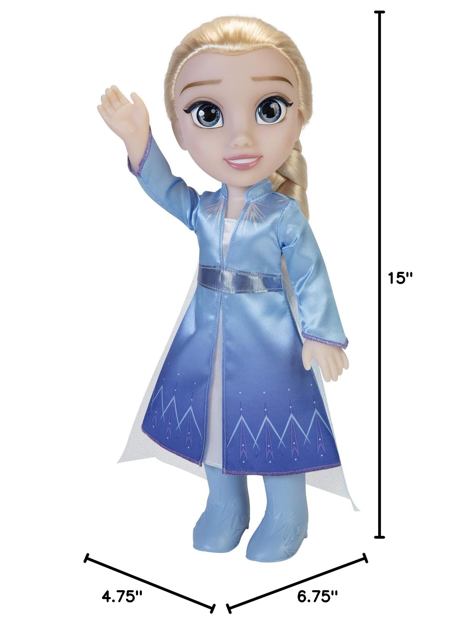 Disney Frozen 2 Elsa Travel Doll 14 Inches Tall - Image 11