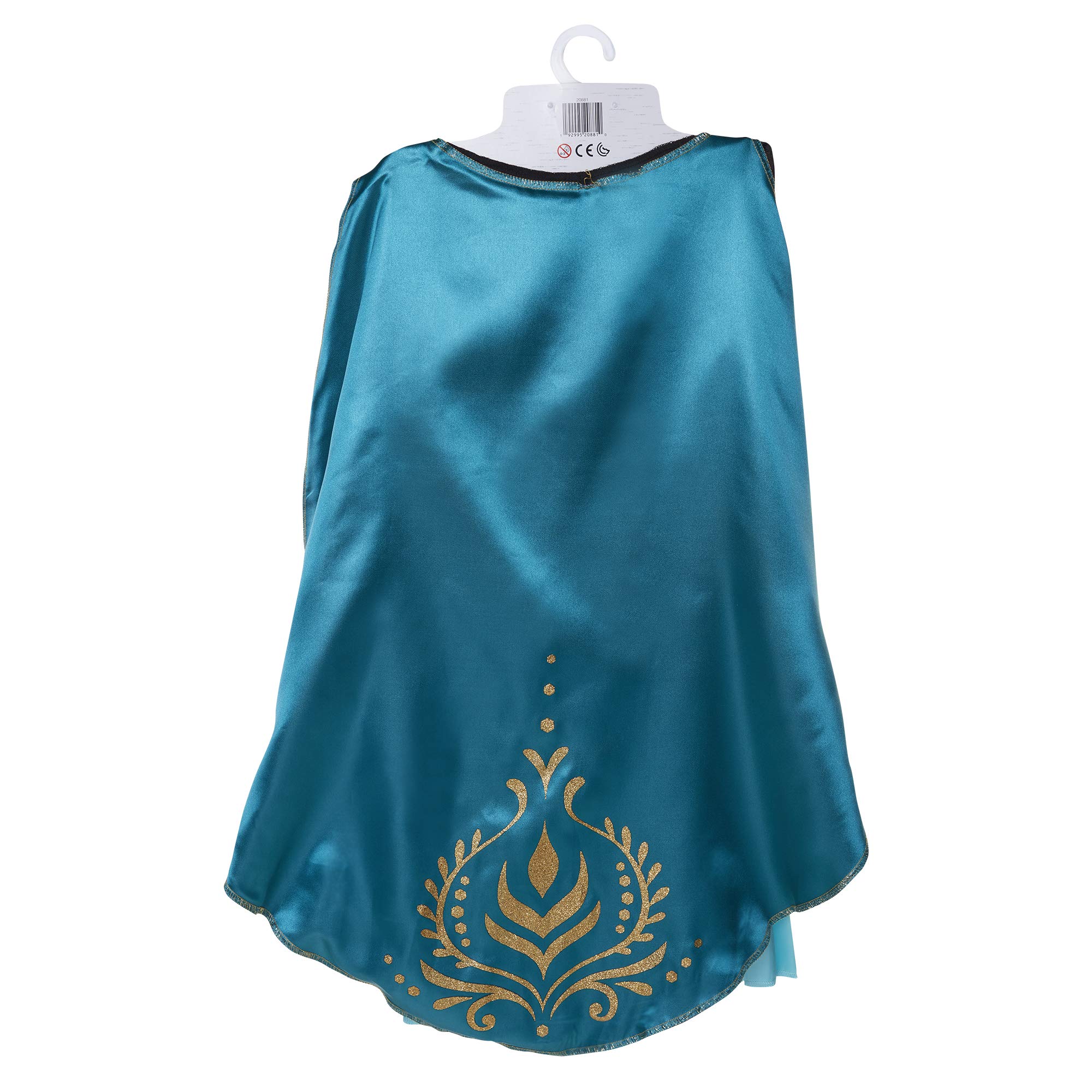 Disney Frozen 2 Queen Anna Dress - Outfit Fits Sizes 4-6X - Costume for Girls Ages 3+ - Image 9