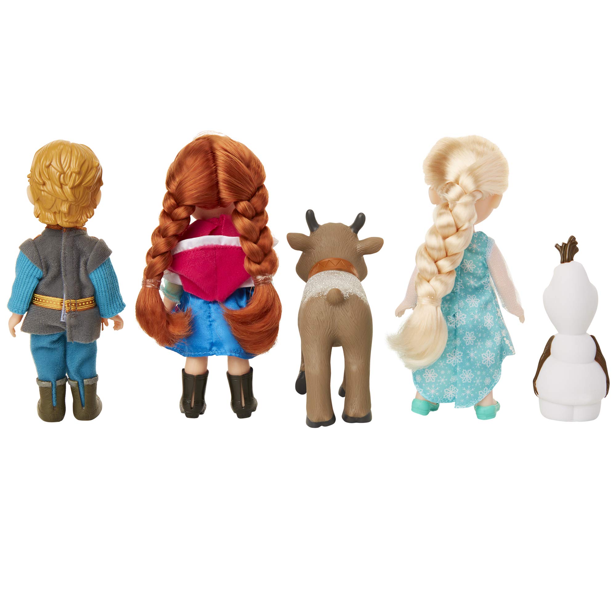 Disney Frozen Deluxe Petite Doll Gift Set - Includes Anna, Elsa, Kristoff, Sven and Olaf! Dolls are Approximately 6 inches Tall - Perfect for Any Frozen Fan! - Image 6