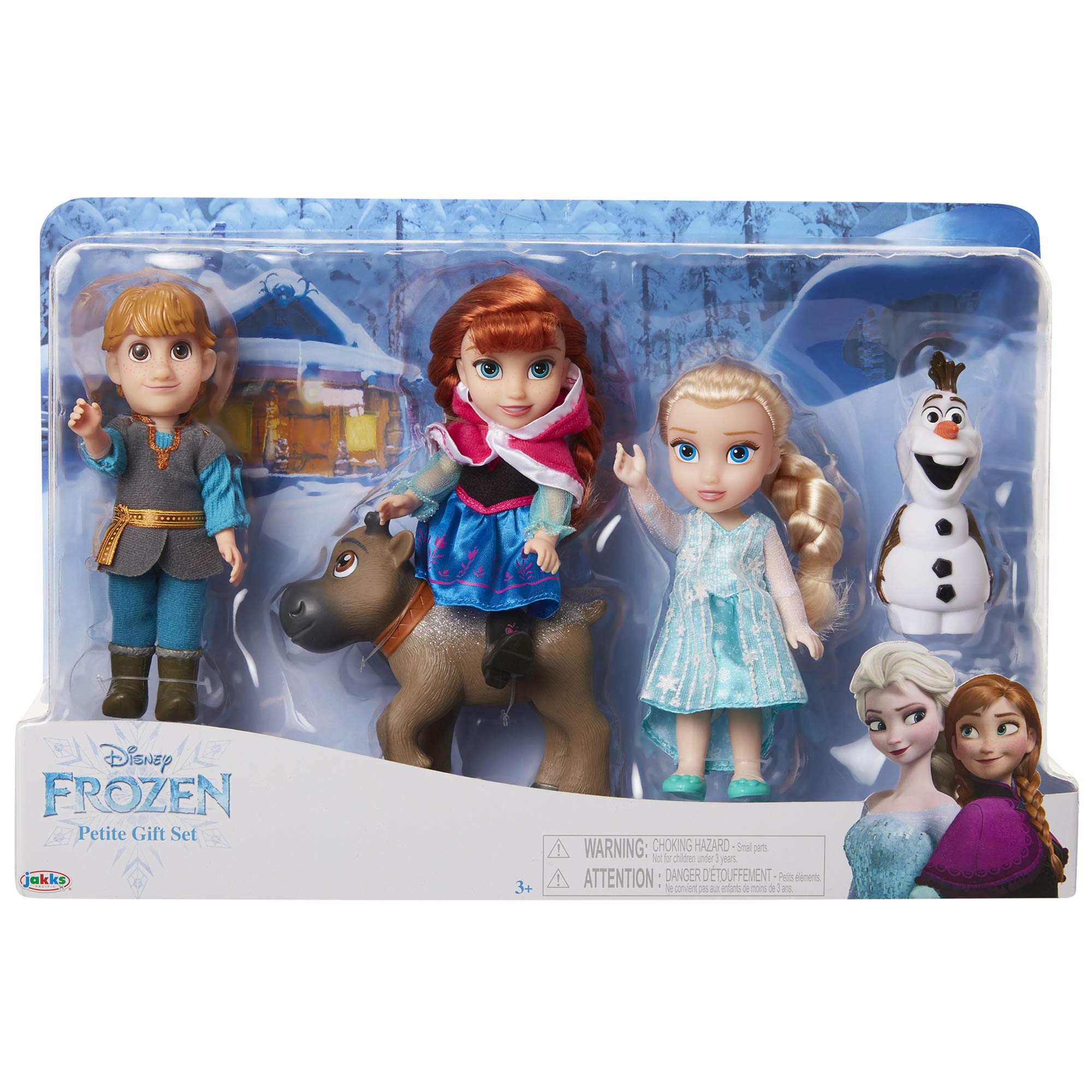 Disney Frozen Deluxe Petite Doll Gift Set - Includes Anna, Elsa, Kristoff, Sven and Olaf! Dolls are Approximately 6 inches Tall - Perfect for Any Frozen Fan! - Image 7