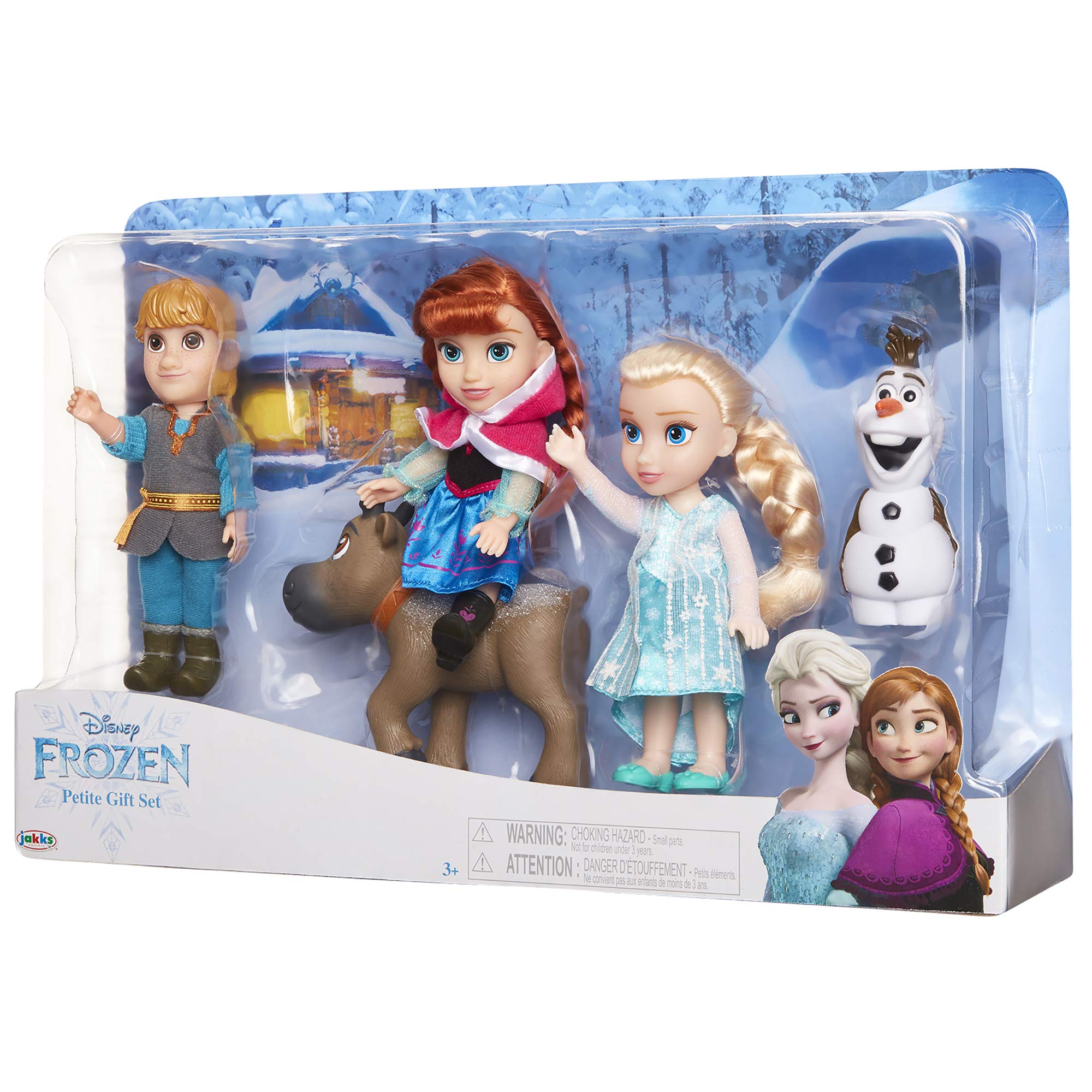 Disney Frozen Deluxe Petite Doll Gift Set - Includes Anna, Elsa, Kristoff, Sven and Olaf! Dolls are Approximately 6 inches Tall - Perfect for Any Frozen Fan! - Image 9