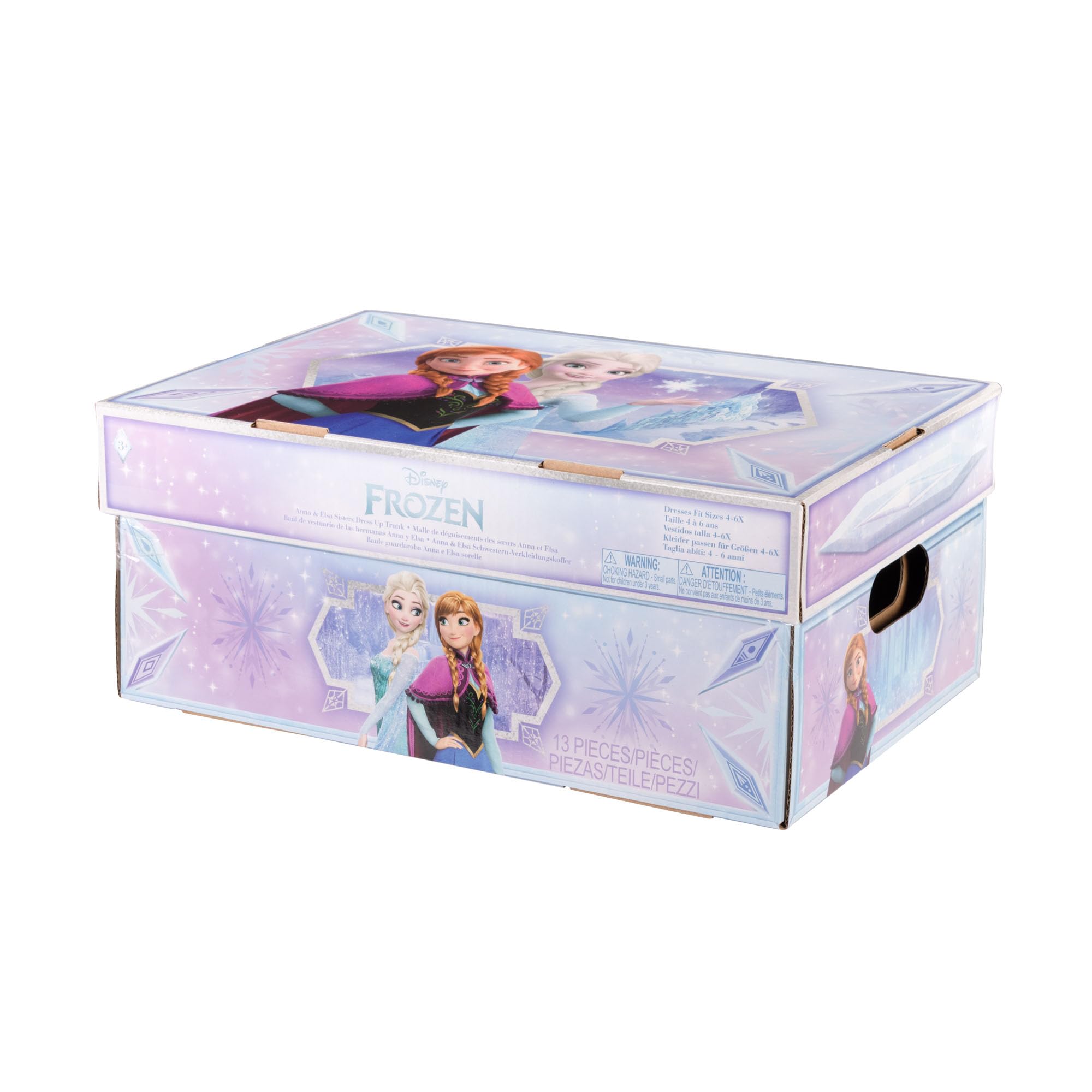 Disney Frozen Elsa & Anna Sisters Dress Up Trunk New 2025 [Amazon Exclusive] - Image 4