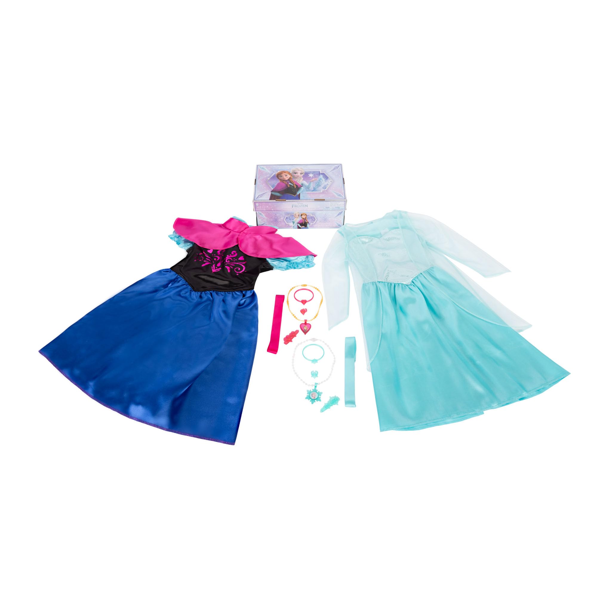 Disney Frozen Elsa & Anna Sisters Dress Up Trunk New 2025 [Amazon Exclusive] - Image 7