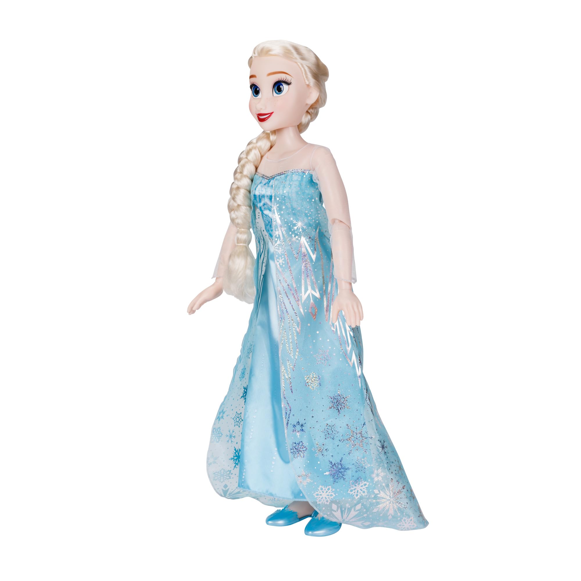 Disney Frozen Elsa Doll, 100 Ice Powers, Light Up & Music Sounds, Stands 32 Inches Tall, Sings 'Let It Go', Great for Girls - Image 10