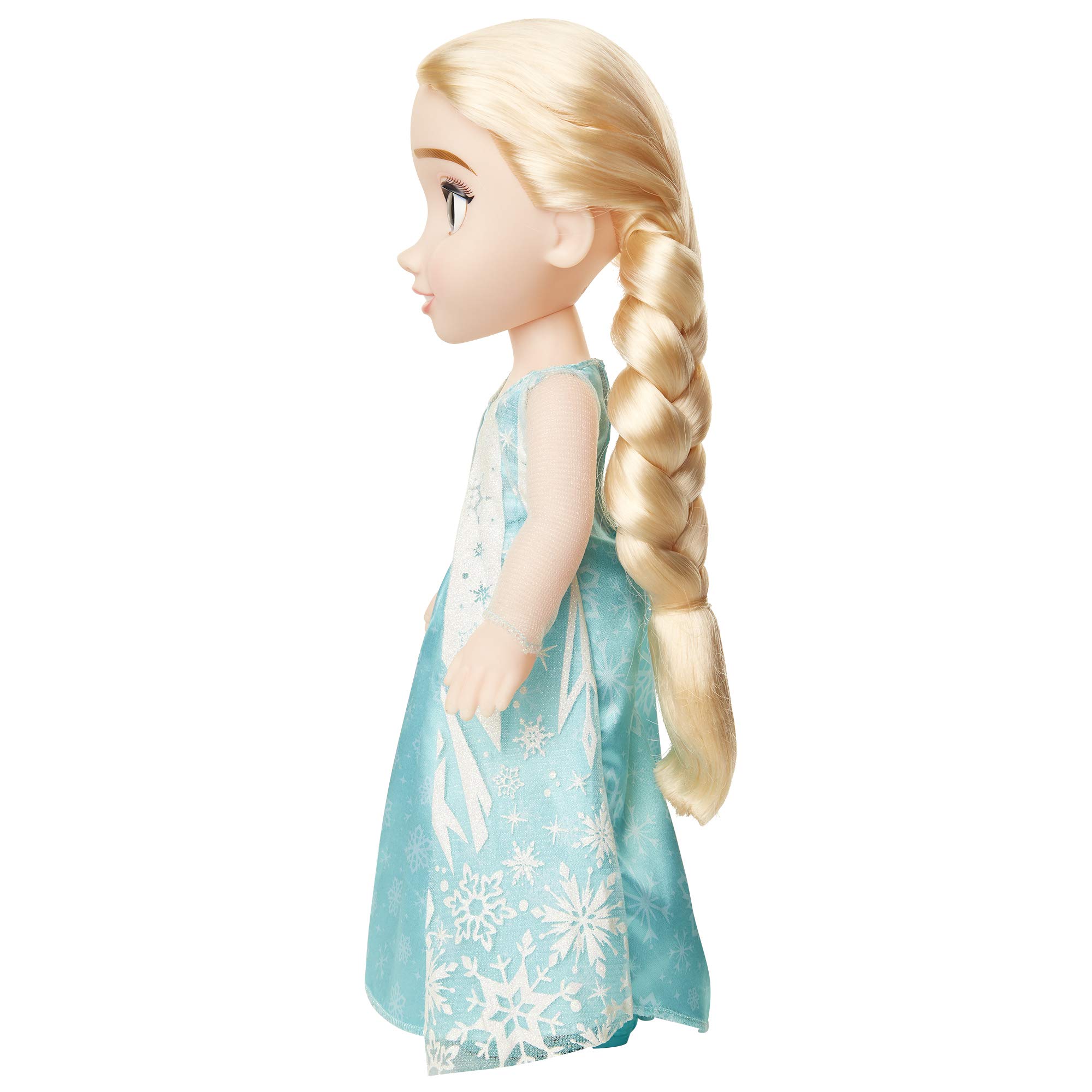 Disney Frozen Elsa Doll with Movie Inspired ICY Blue Outfit, Blue Shoes & Long Braided Hair Style - Approximately 14" Tall, for Girls Ages 3 Year & Up - Image 3