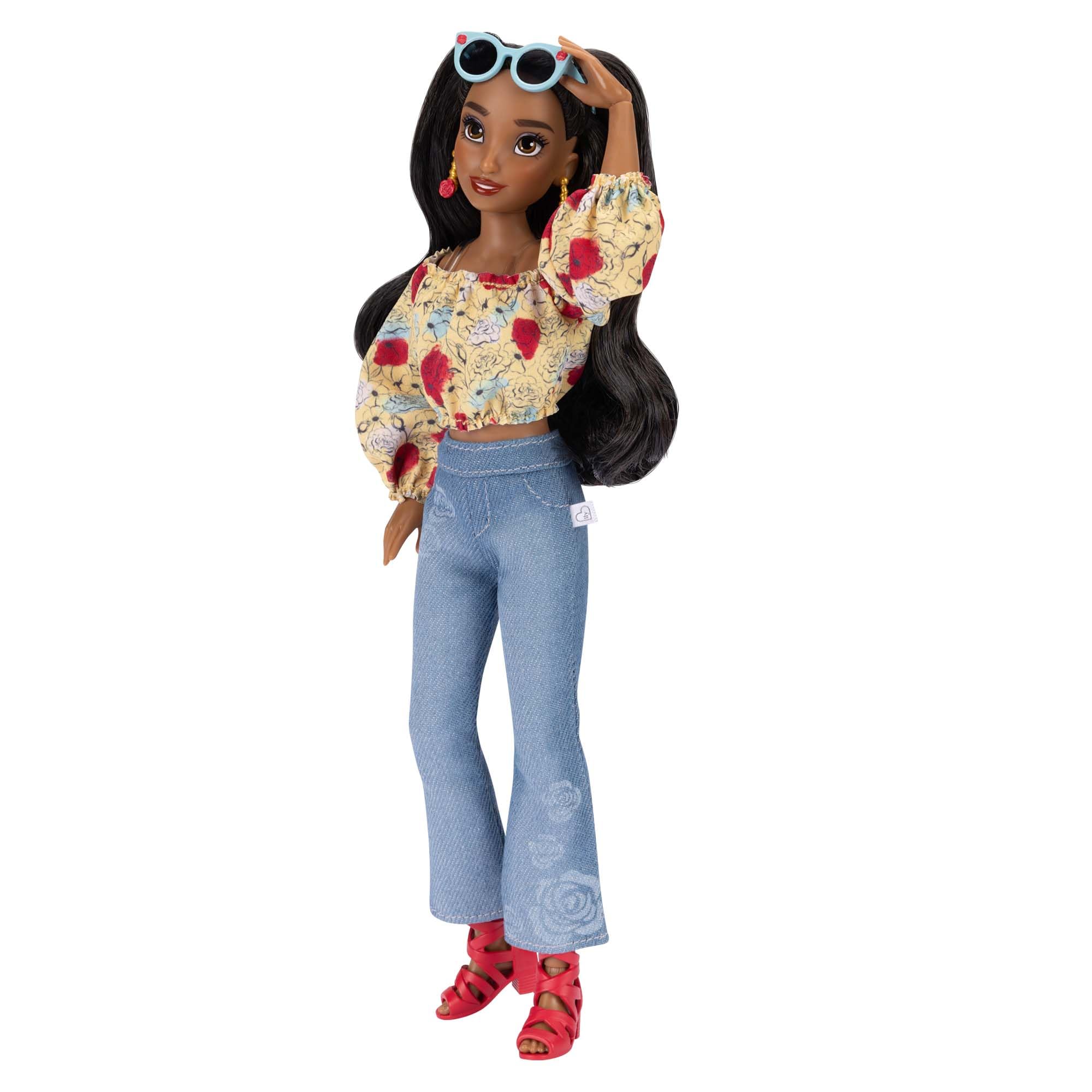 Disney ILY 4EVER Fashion Dolls Inspired by Belle 11.5" Tall with 13 Points of Articulation, Glittery Mickey Ring Included for You! - Image 10