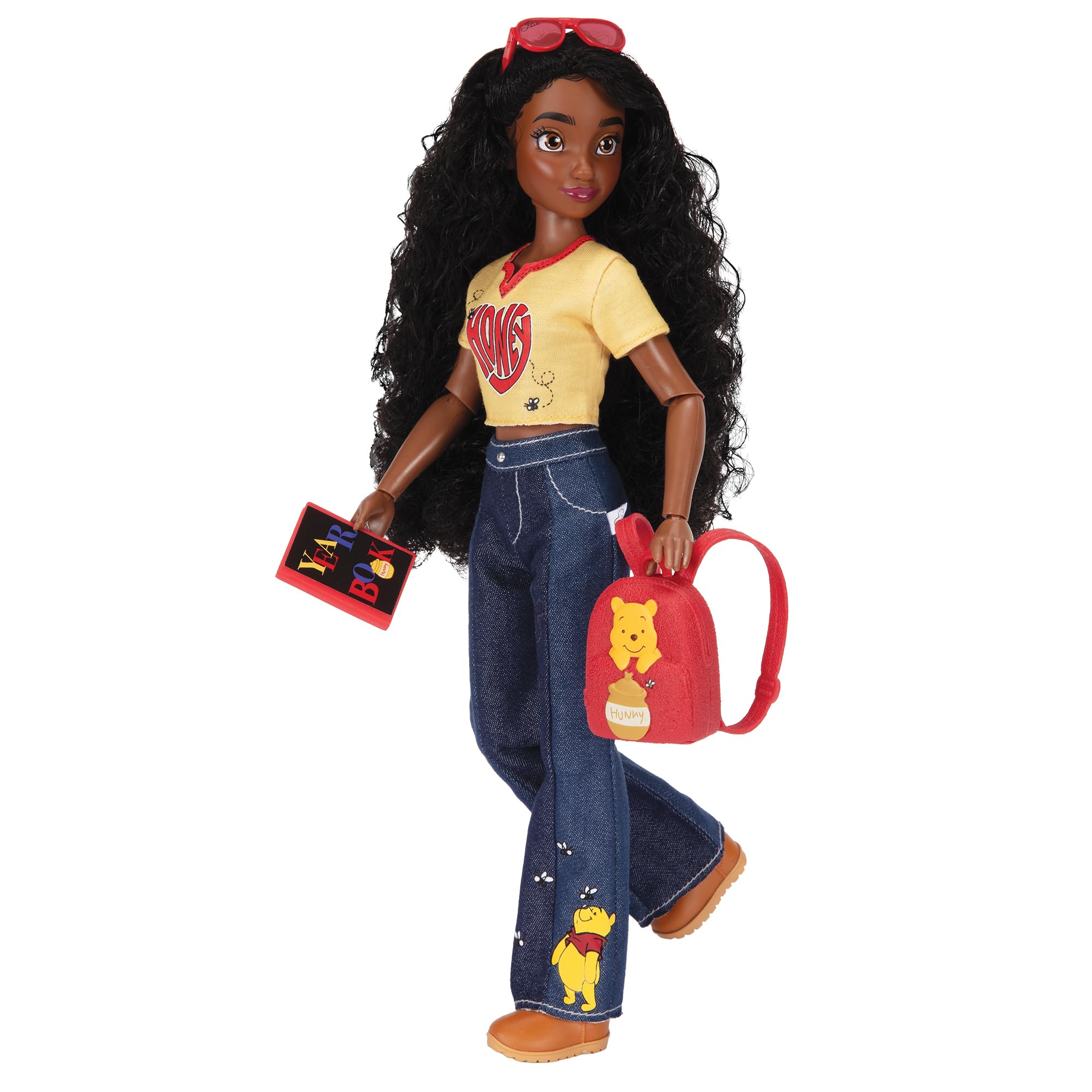 Disney ILY 4ever Fashion Dolls, Inspired by Winnie the Pooh 11.5" Tall with 13 Points of Articulation, Glittery Mickey Ring Included for You! - Image 3