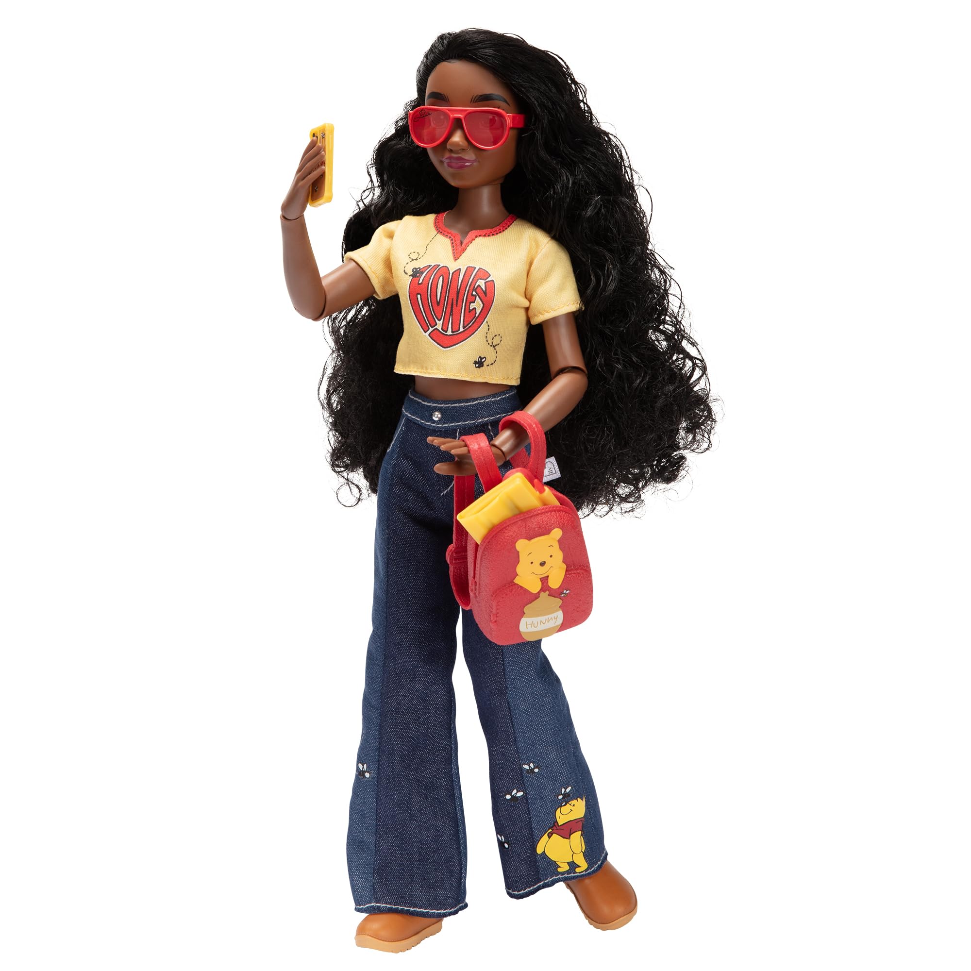 Disney ILY 4ever Fashion Dolls, Inspired by Winnie the Pooh 11.5" Tall with 13 Points of Articulation, Glittery Mickey Ring Included for You! - Image 4