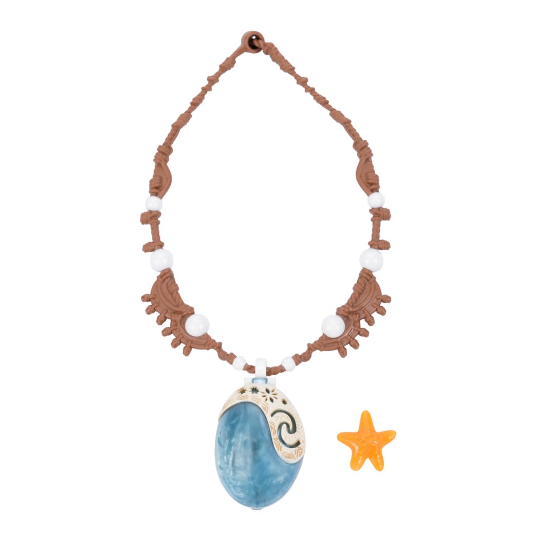 Disney Moana 2 Moana's Necklace Magical Sea Shell Star Light-Up Necklace for Girls Role Play and Dress Up, Officially Licensed by Disney, Great Birthday & Holiday Gift - Image 6