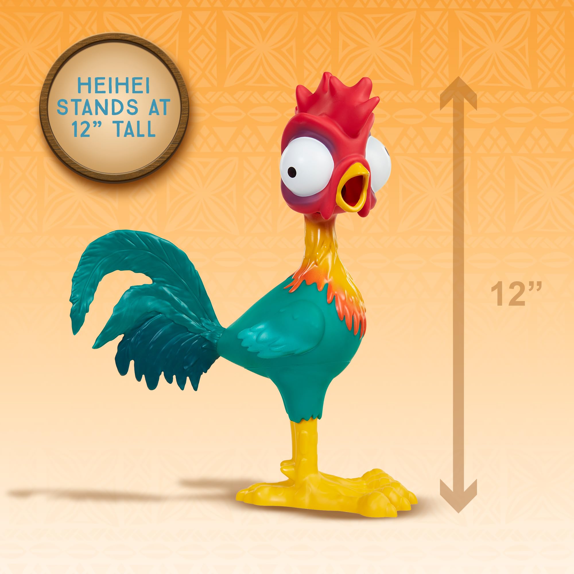 Disney Moana Squeeze and Scream HeiHei Toy Figure - Image 3