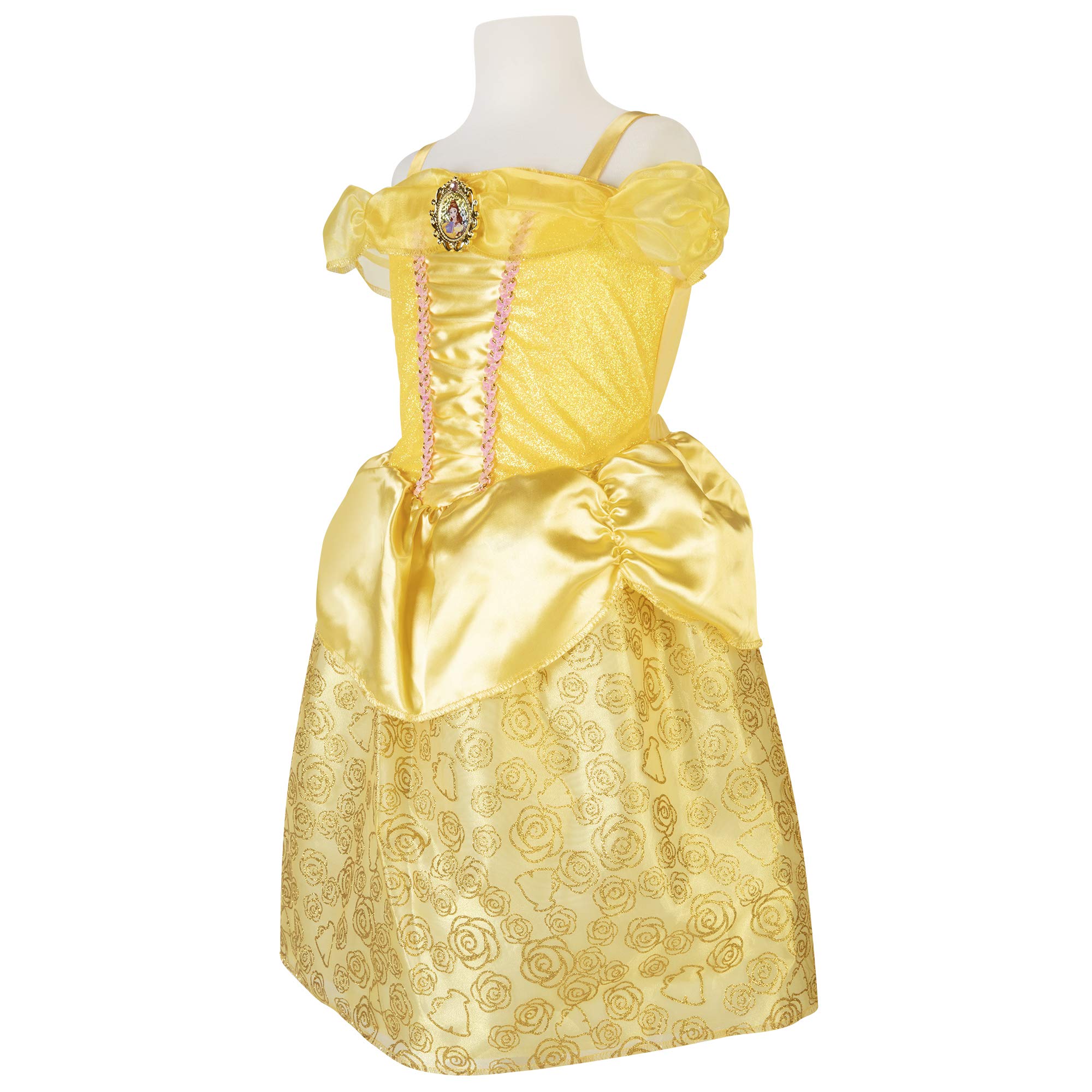 Disney Princess Belle Dress Costume for Girls, Perfect for Party, Halloween Or Pretend Play Dress Up - Image 4