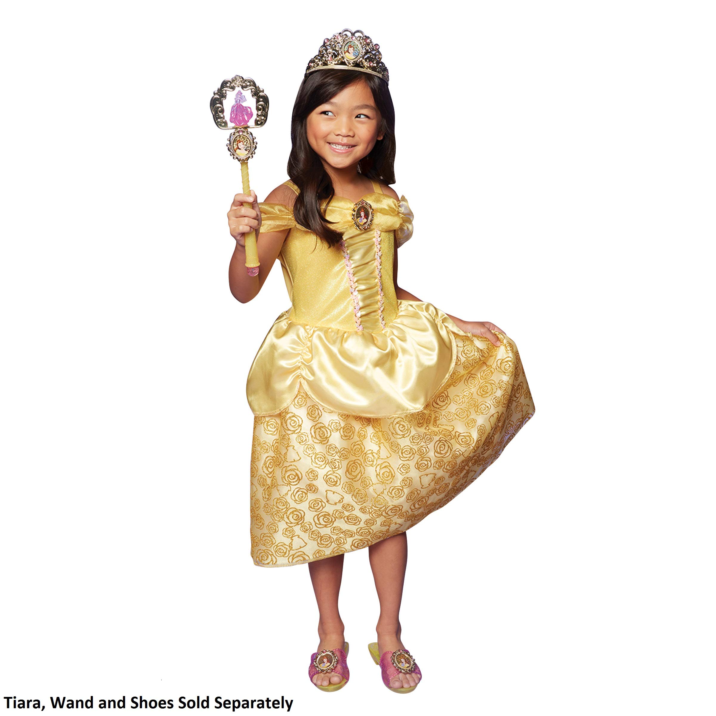 Disney Princess Belle Dress Costume for Girls, Perfect for Party, Halloween Or Pretend Play Dress Up - Image 6