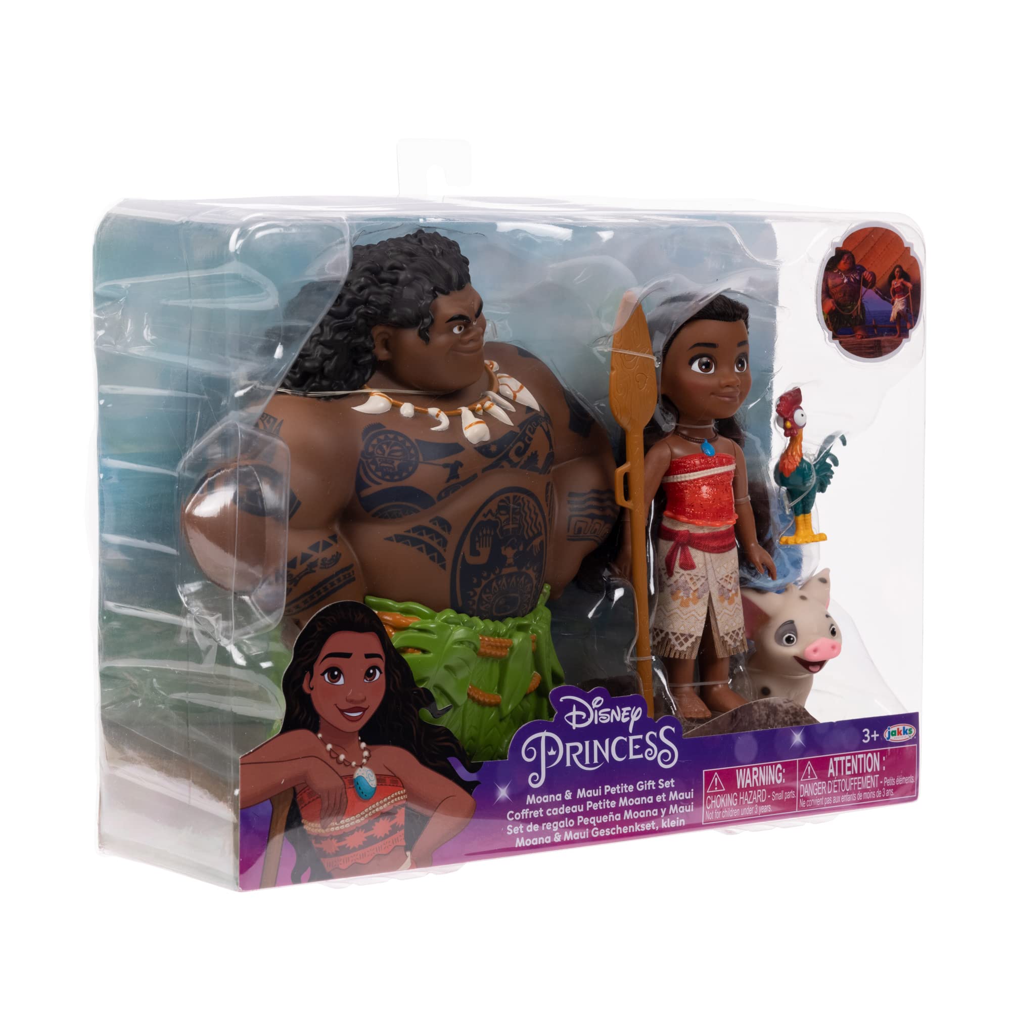 Disney Princess Moana & Maui Petite Doll Gift Set - Image 8