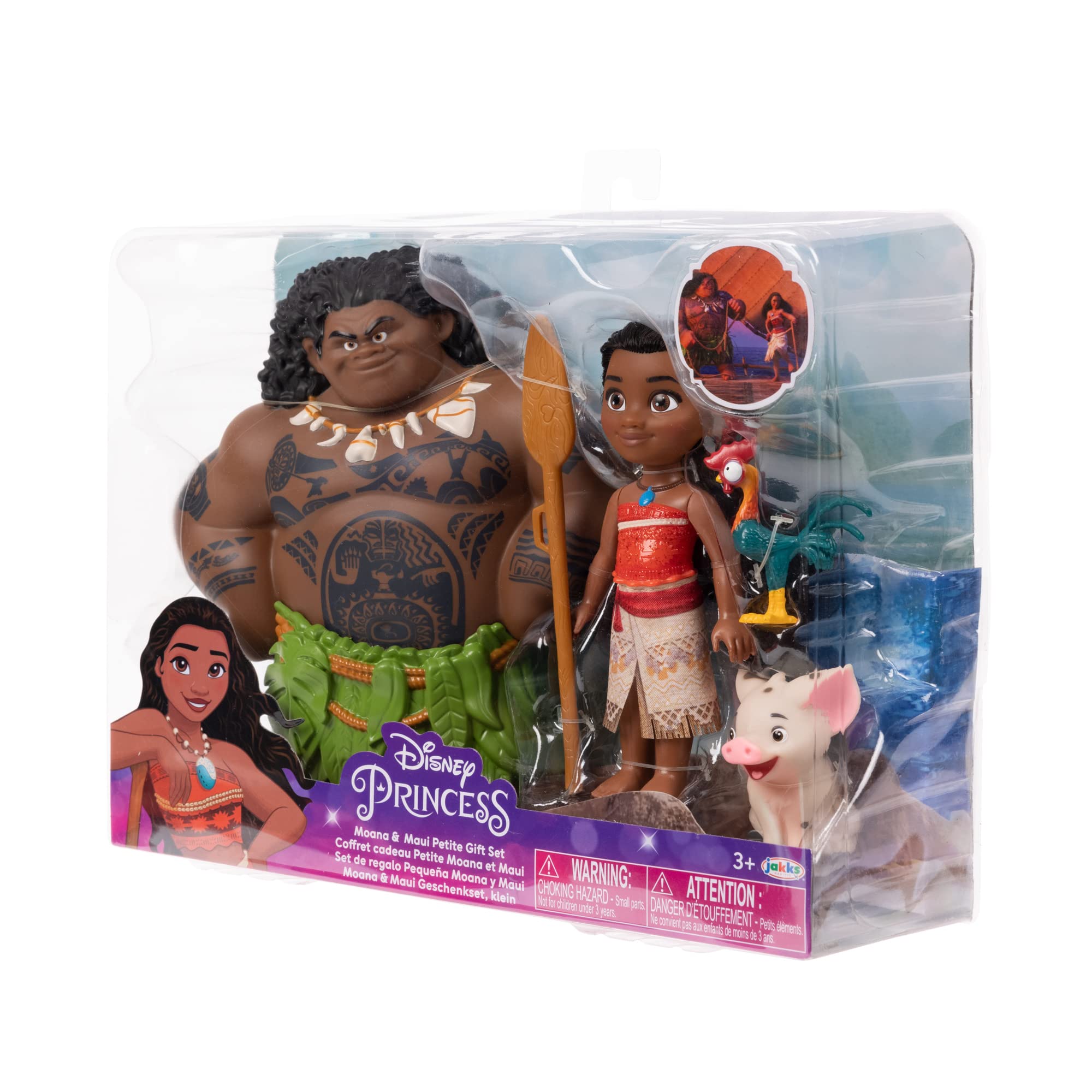 Disney Princess Moana & Maui Petite Doll Gift Set - Image 9