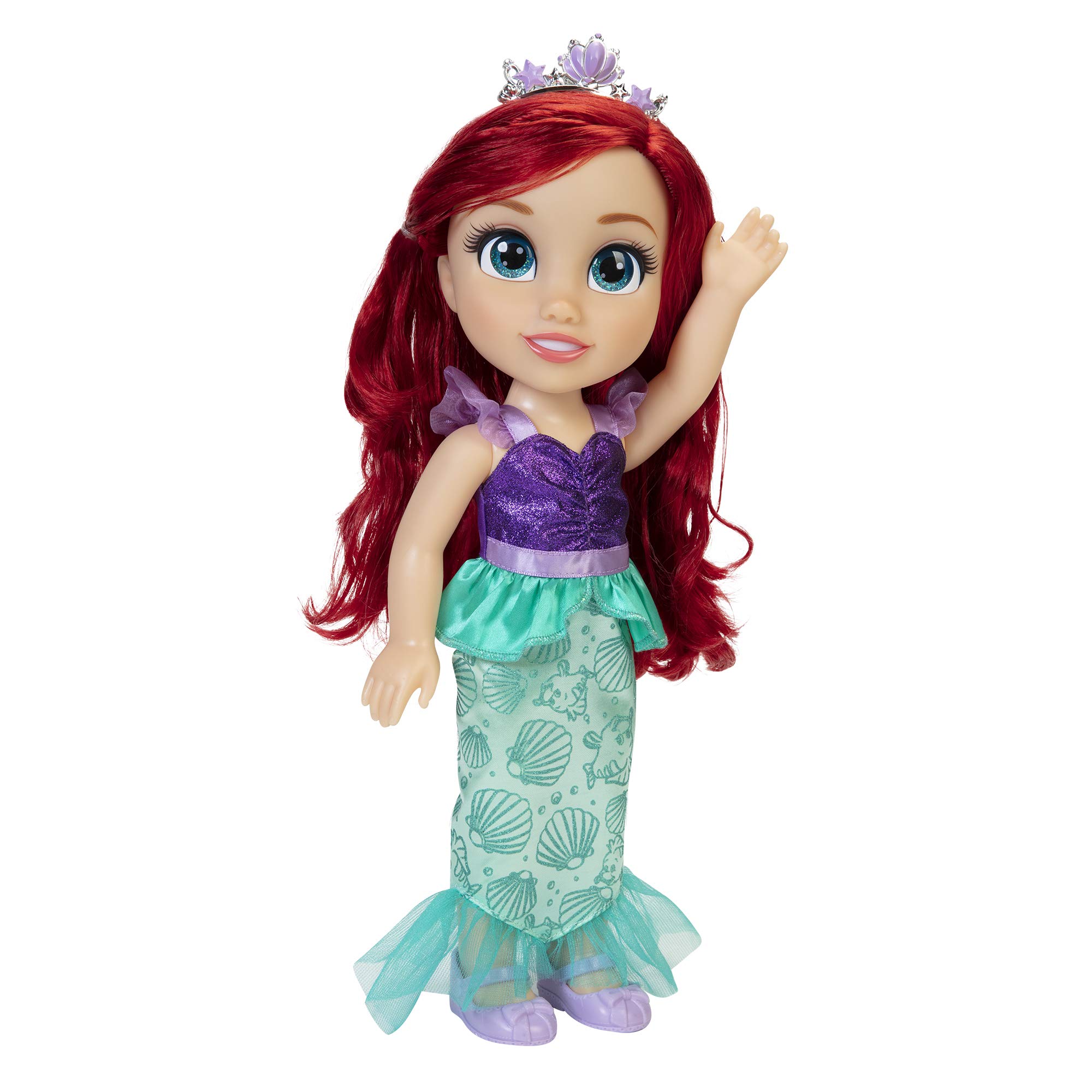 Disney Princess My Friend Ariel Doll 14" Tall Includes Removable Outfit and Tiara - Image 5
