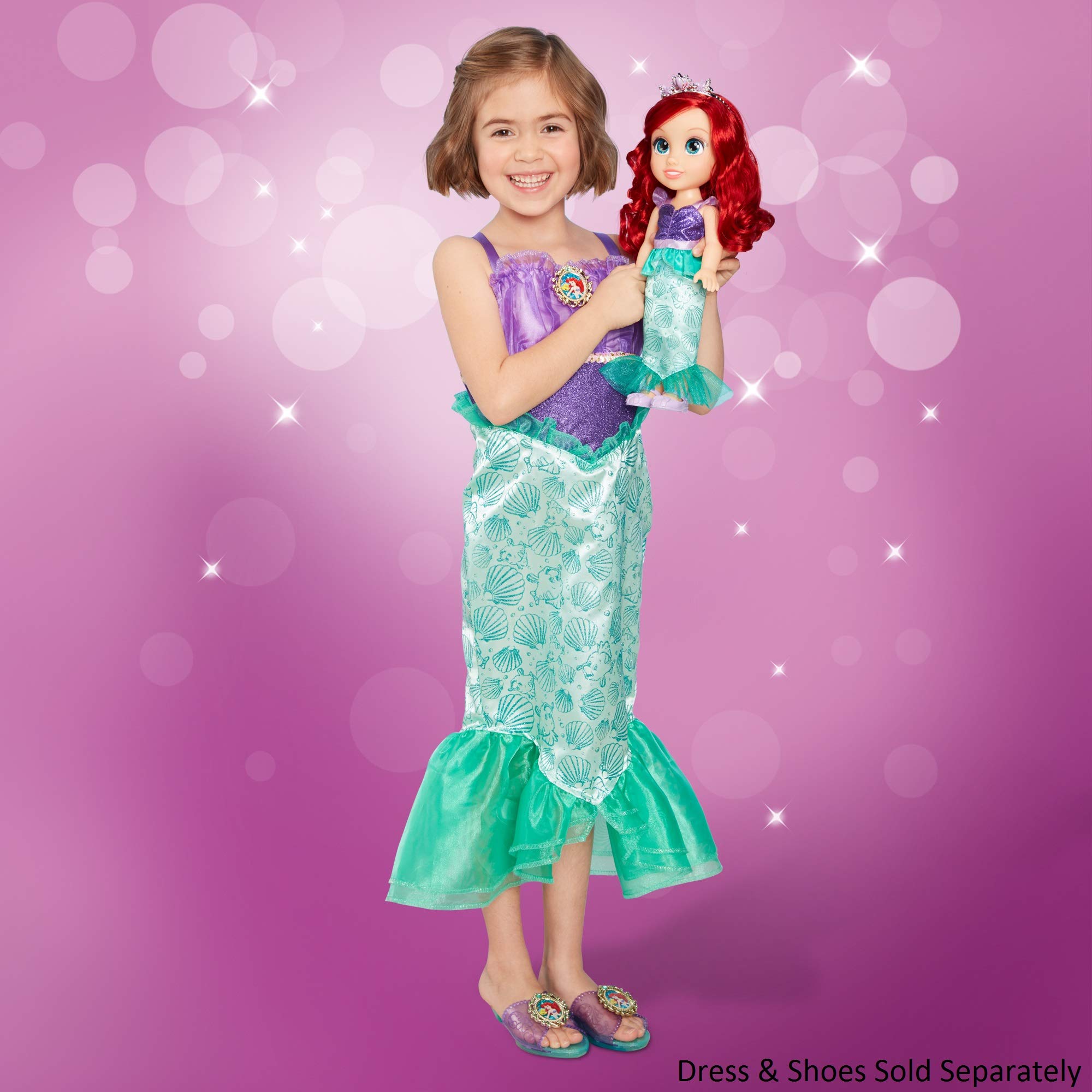 Disney Princess My Friend Ariel Doll 14" Tall Includes Removable Outfit and Tiara - Image 7