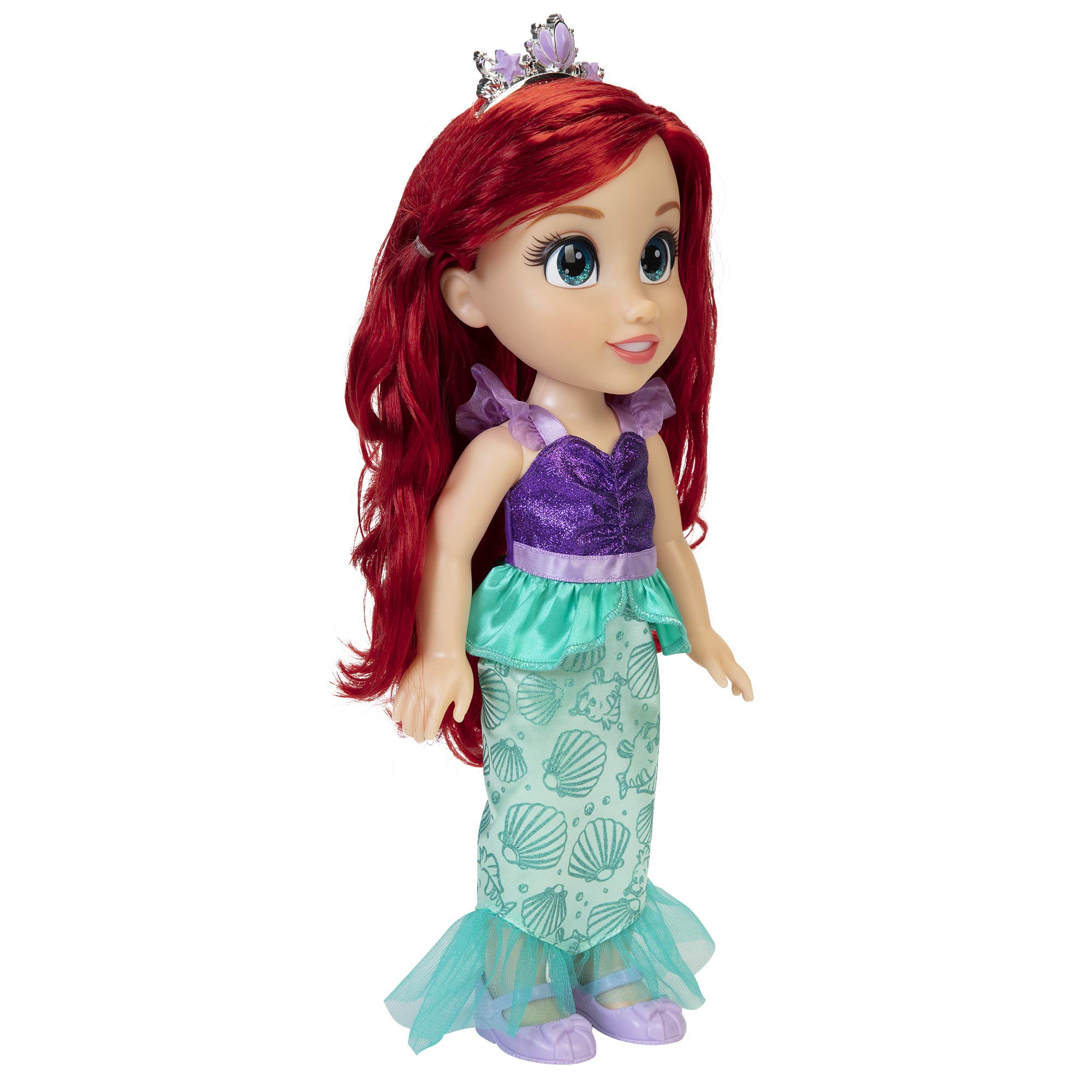 Disney Princess My Friend Ariel Doll 14" Tall Includes Removable Outfit and Tiara - Image 8