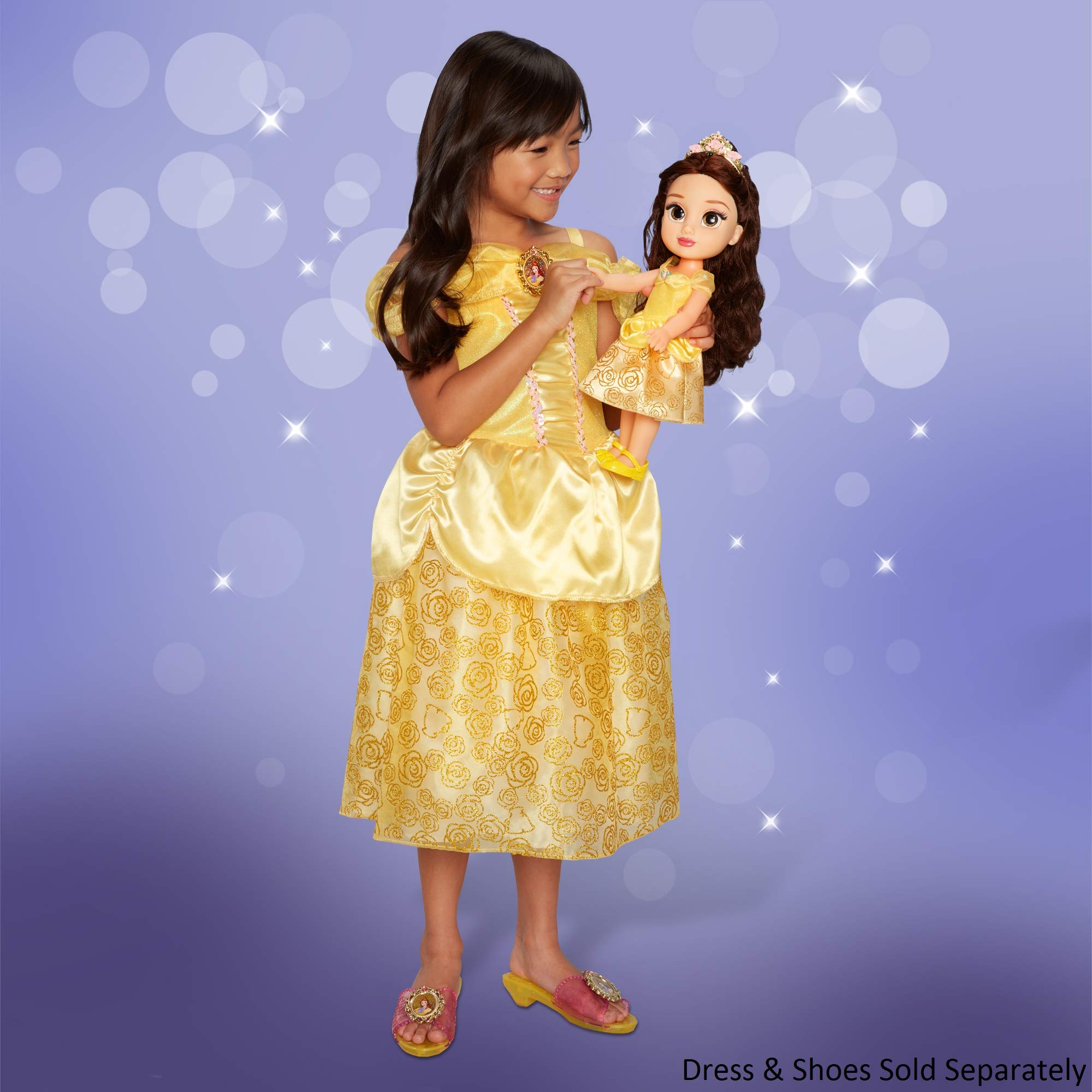 Disney Princess My Friend Belle Doll 14" Tall Includes Removable Outfit and Tiara - Image 7