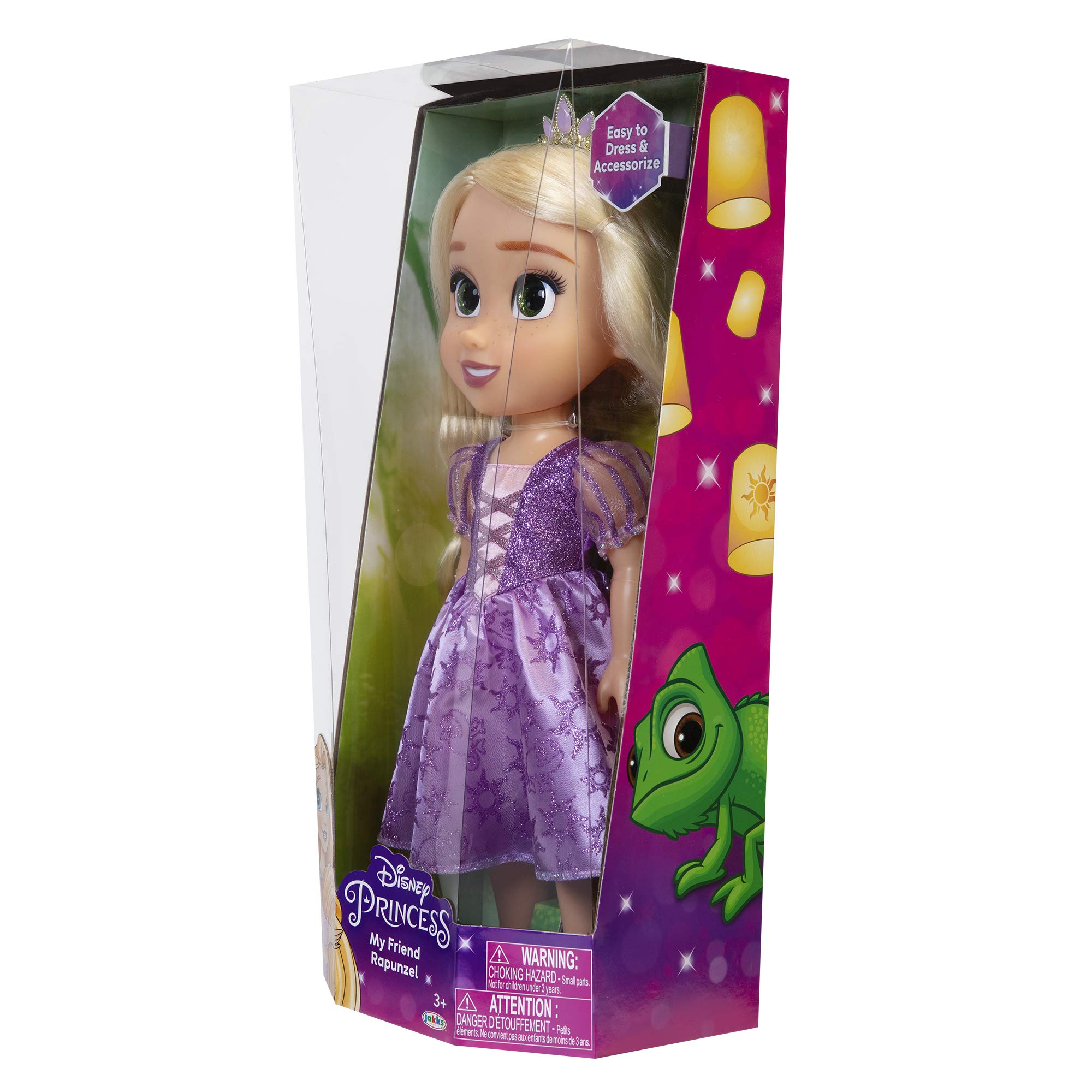 Disney Princess My Friend Rapunzel Doll 14" Tall Includes Removable Outfit and Tiara - Image 12