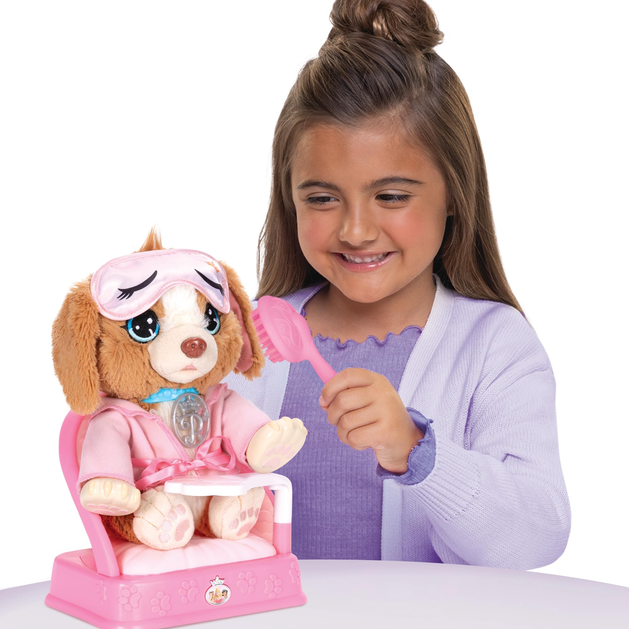 Disney Princess Style Collection My Pampered Pup Kids Nurturing Pretend Play Set, Create the Perfect “Spa-w” Day for Your Pet with the Included Accessories - Image 4