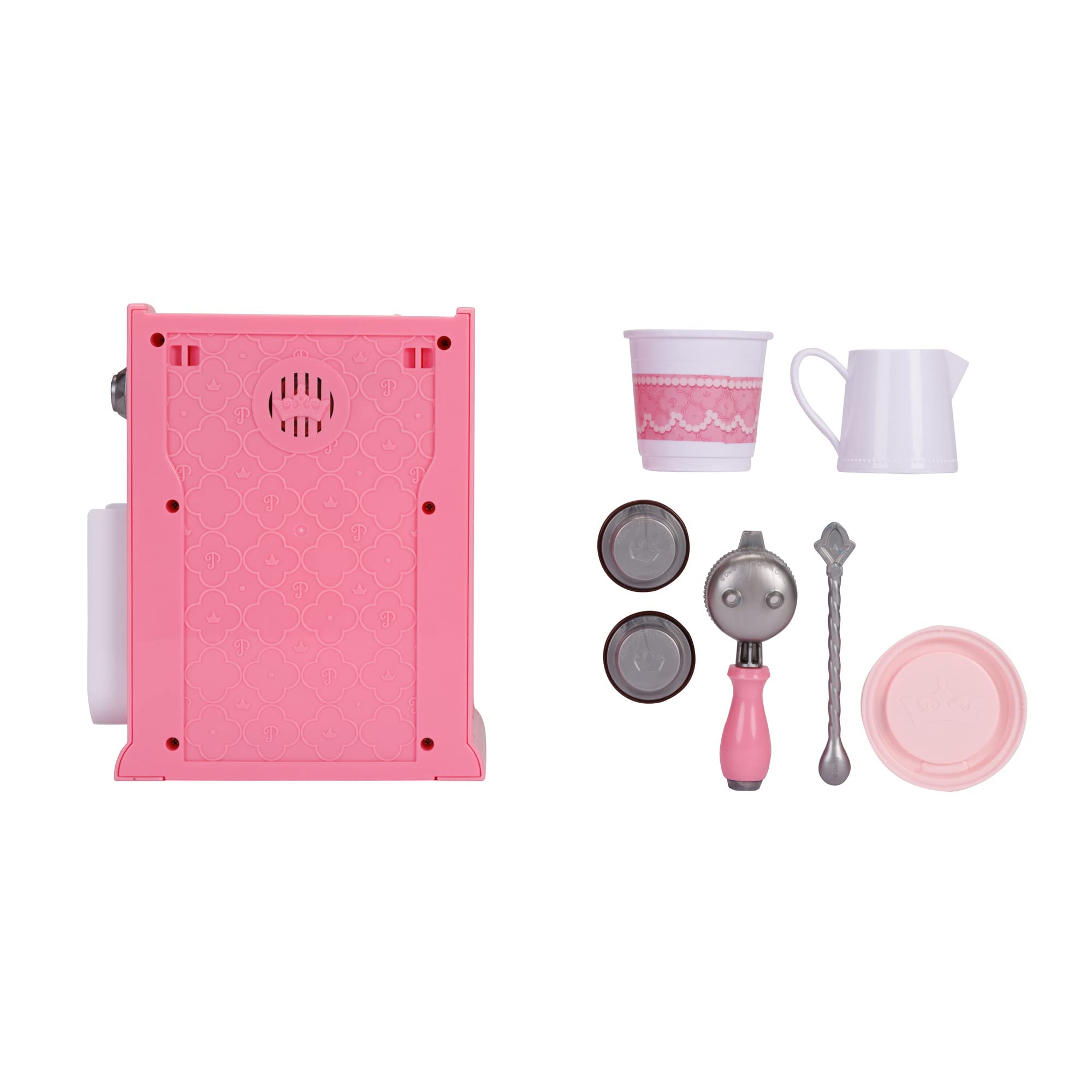 Disney Princess Style Collection Toy Espresso Machine for Kids, Coffee Maker Play Kitchen Accessories Gift for Girls & Kids - Image 11