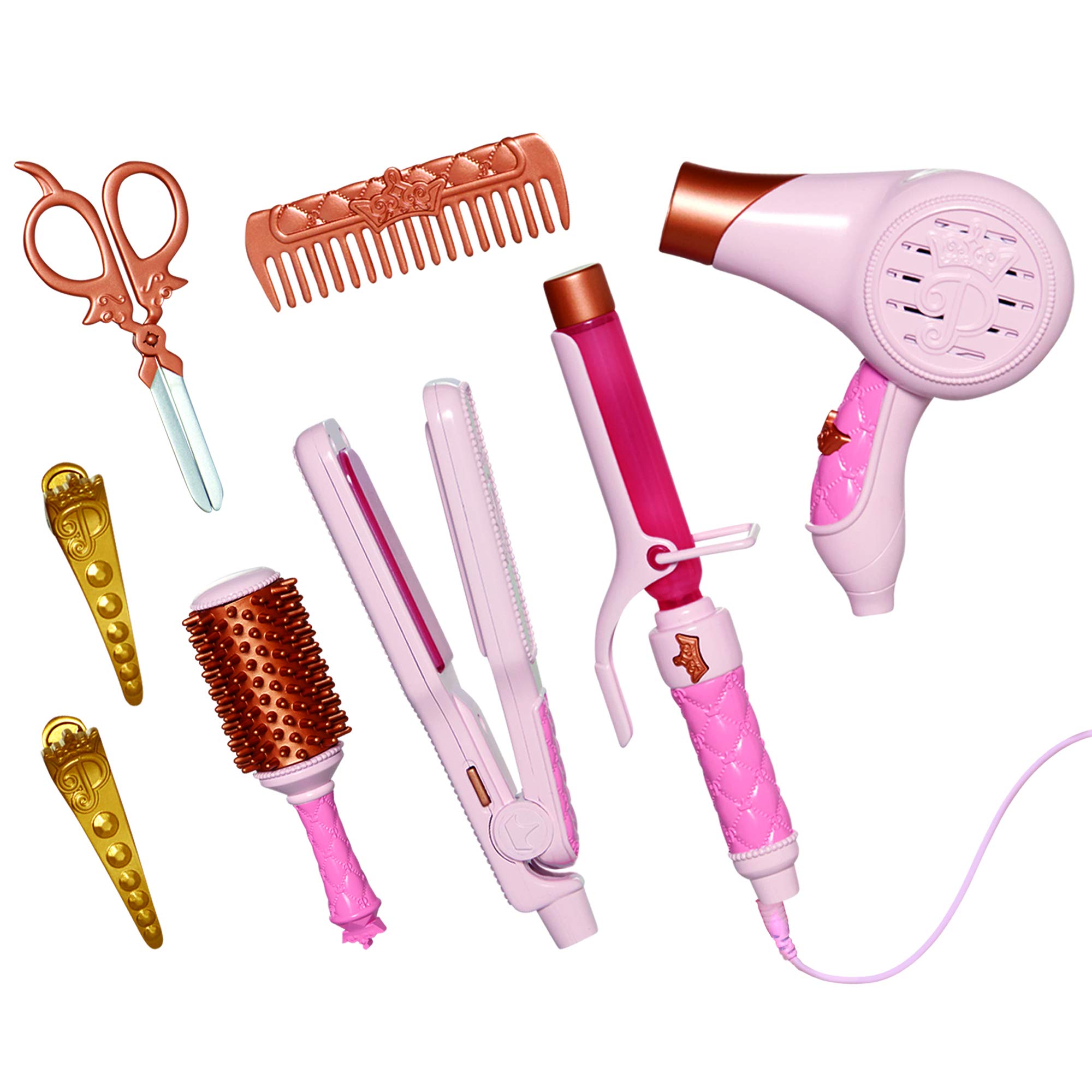 Disney Princess Vanity Style Collection Light Up and Style Vanity - Lights & Realistic Sound Styling Tools - Image 6