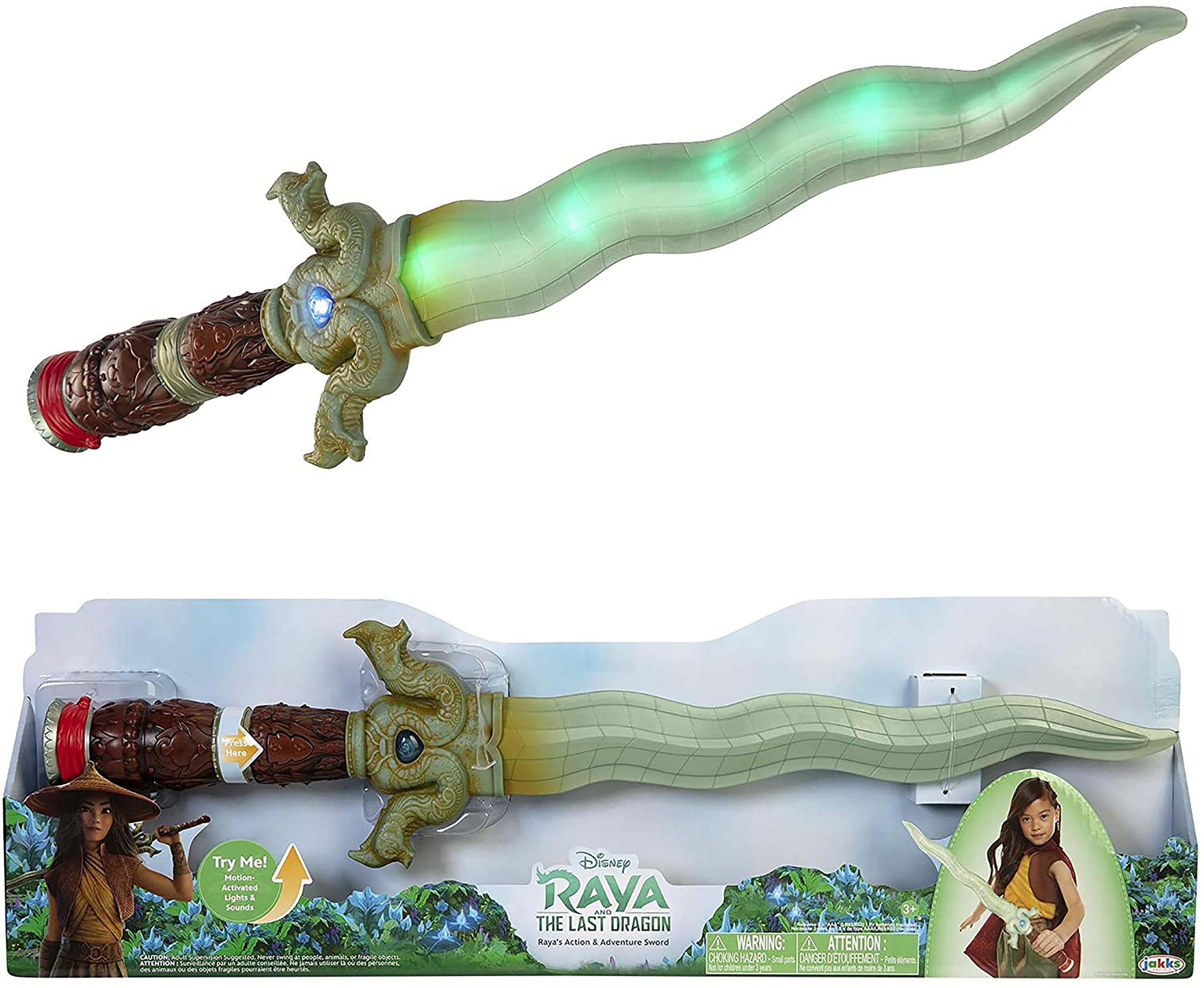 Disney Raya and the Last Dragon Light & Sound Role Play Sword - Image 3