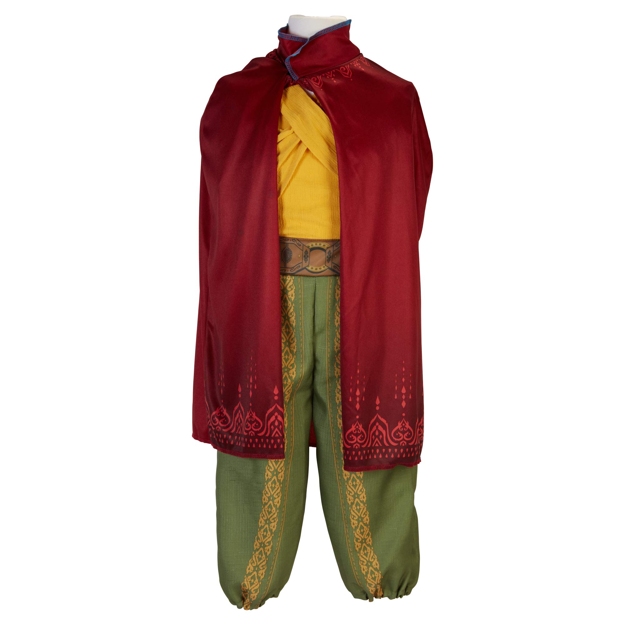 Disney's Raya and the Last Dragon Disney Raya and The Last Dragon Warrior Costume Outfit with Cape for Girls Size 4-6X [Amazon Exclusive] Brown - Image 4