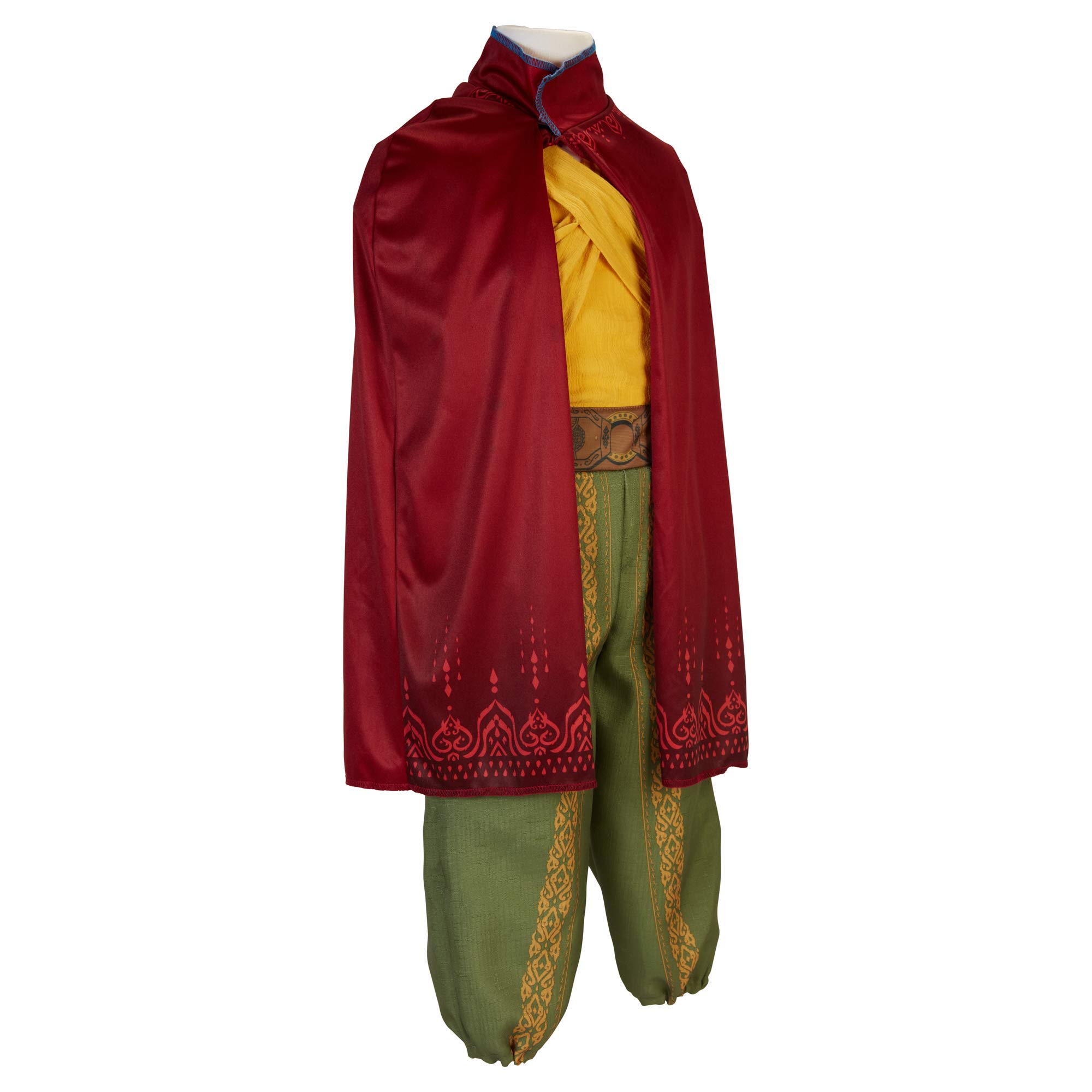 Disney's Raya and the Last Dragon Disney Raya and The Last Dragon Warrior Costume Outfit with Cape for Girls Size 4-6X [Amazon Exclusive] Brown - Image 5