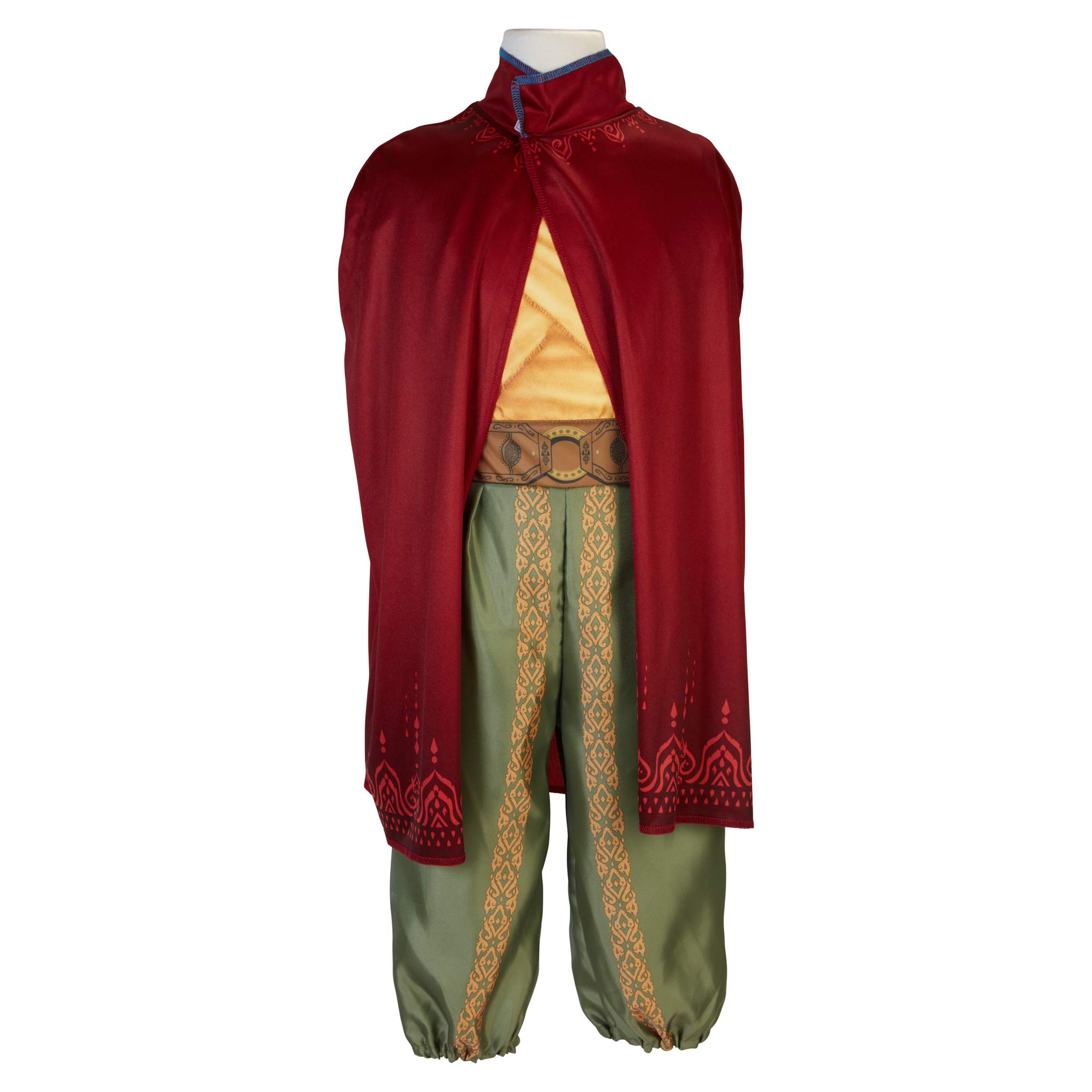 Disney's Raya and The Last Dragon Warrior Adventure Outfit Costume with Cape for Girls Size 4-6X, Multicolor - Image 3
