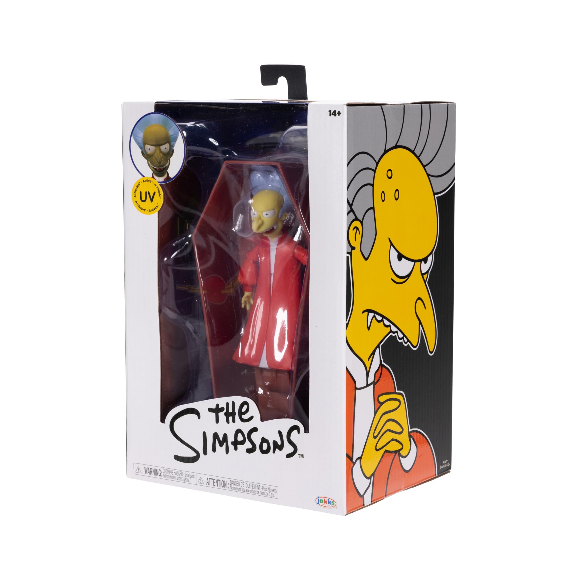 Disney The Simpsons 5" Premium Count Burns Collector's Action Figure - Image 7
