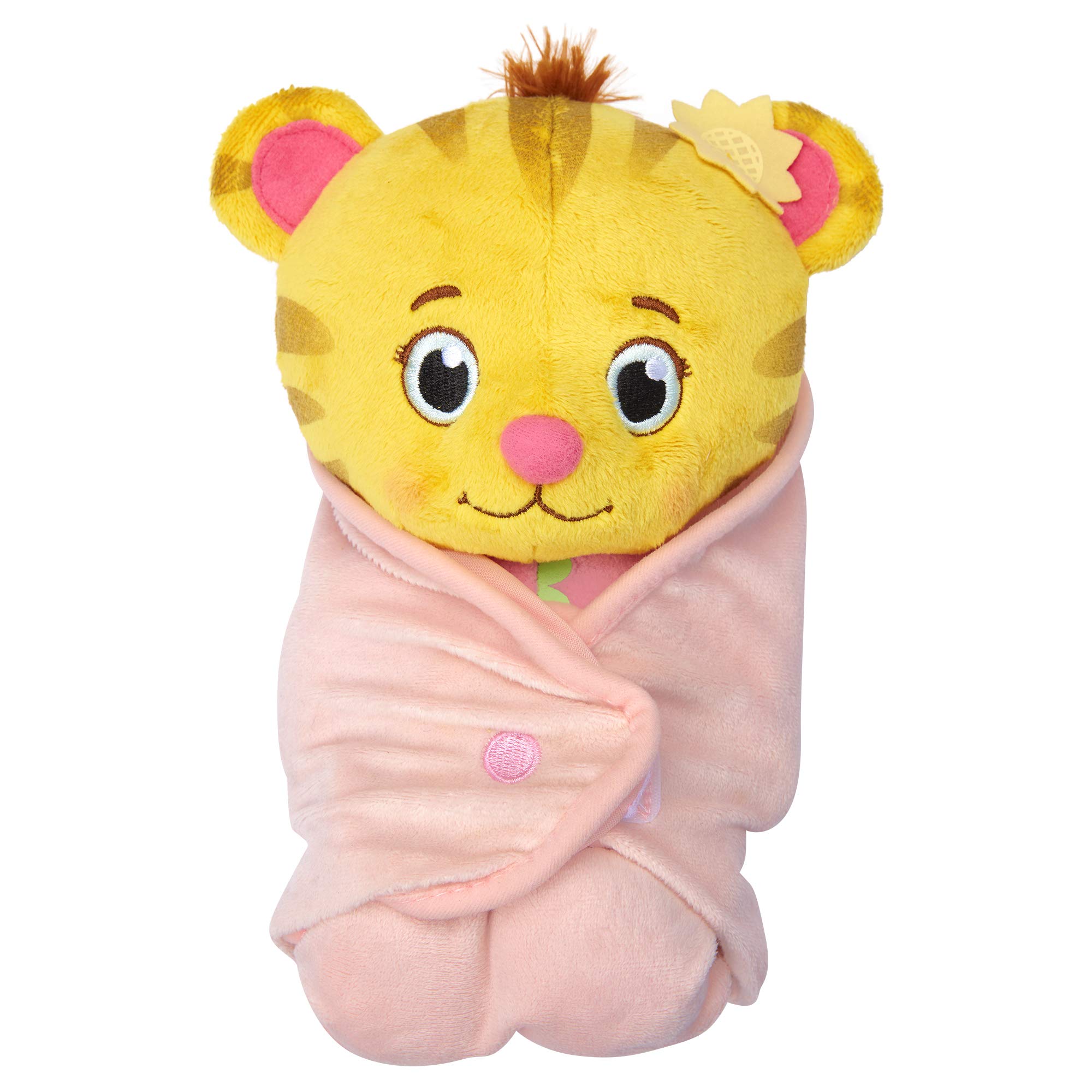 JAKKS Pacific Daniel Tiger's Neighborhood Cute and Cuddly Baby Margaret Plush Pink/Yellow - Image 5