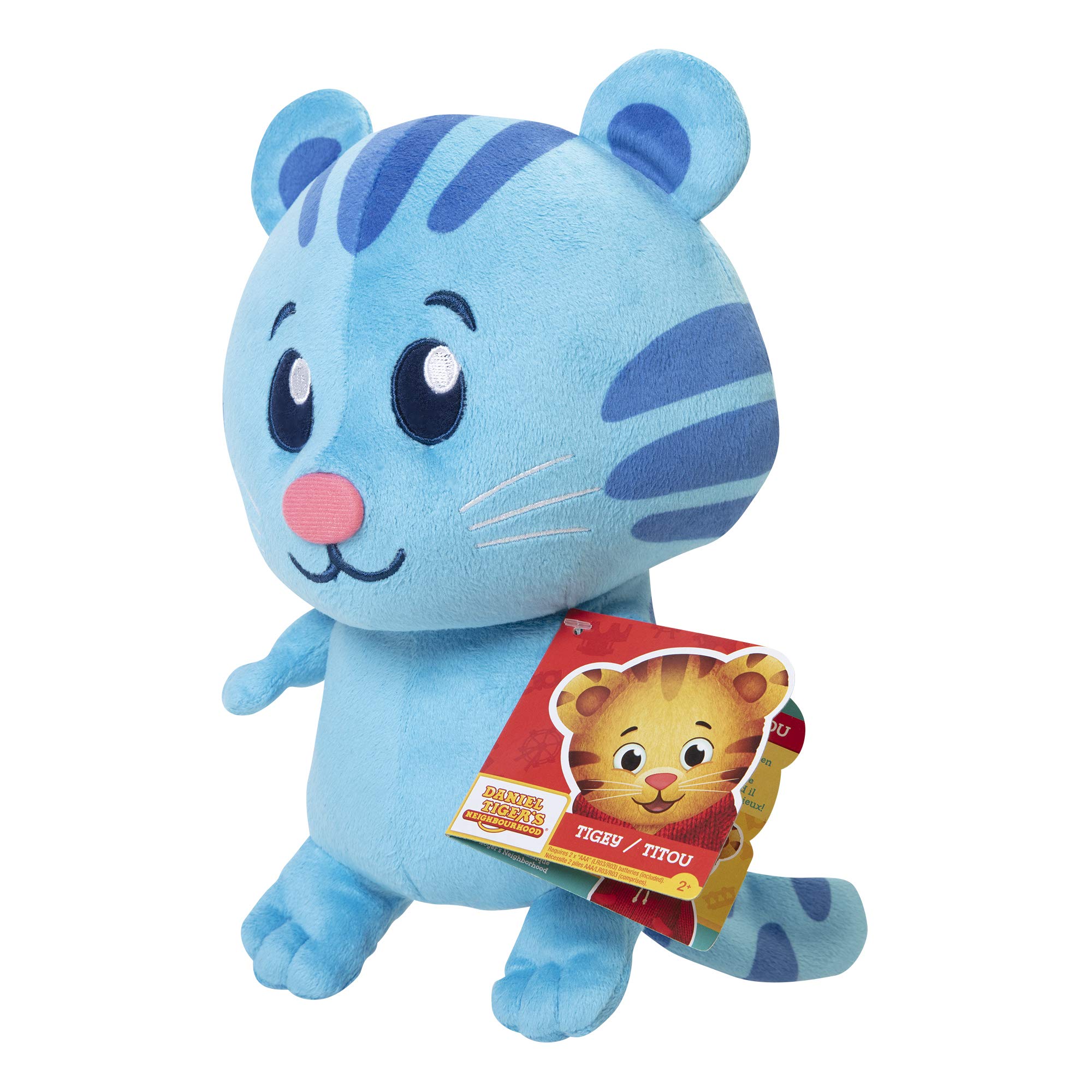 JAKKS Pacific Daniel Tiger's Neighborhood Tigey Plush with Sound, 10.5 Inches Tall! [Amazon Exclusive] - Image 10