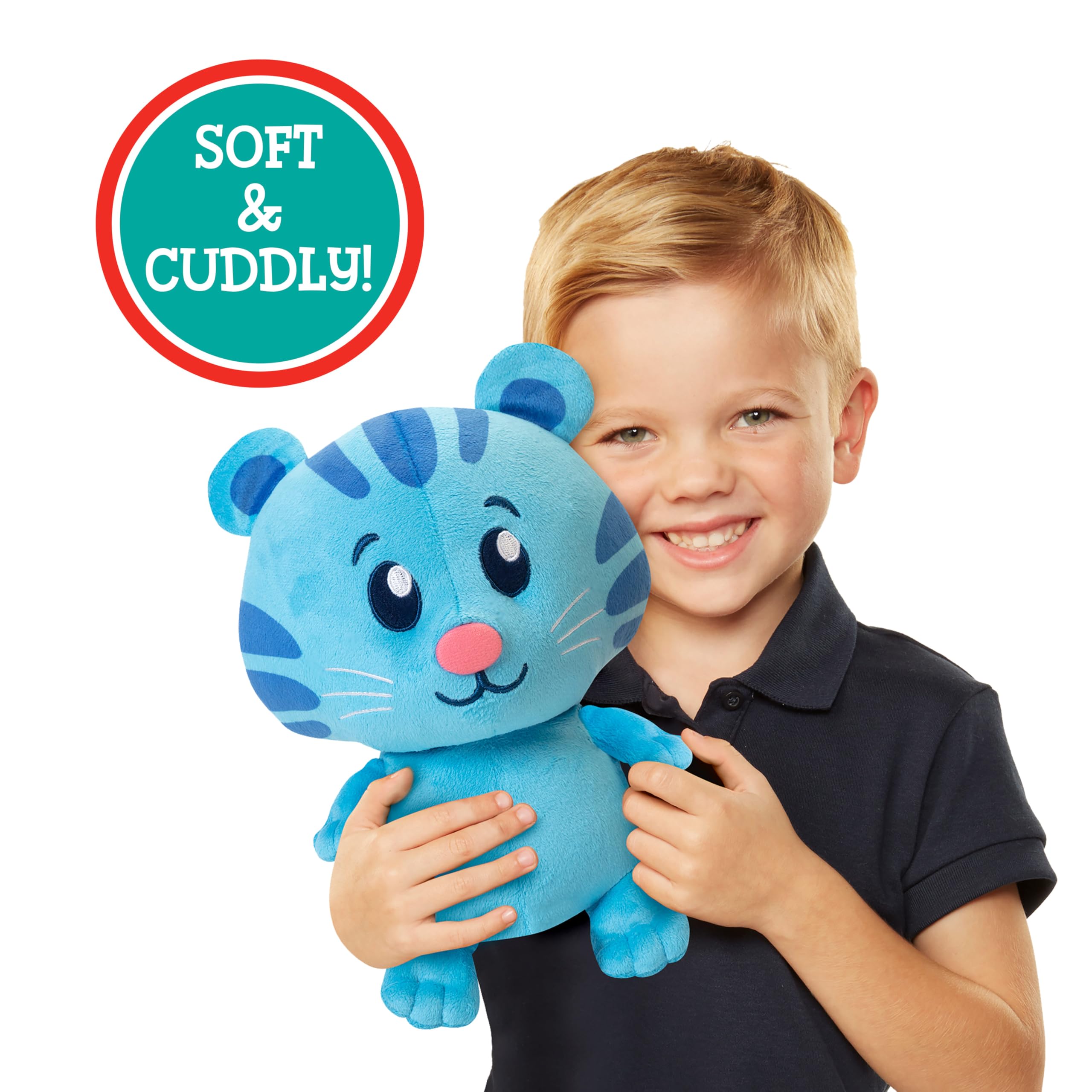JAKKS Pacific Daniel Tiger's Neighborhood Tigey Plush with Sound, 10.5 Inches Tall! [Amazon Exclusive] - Image 5