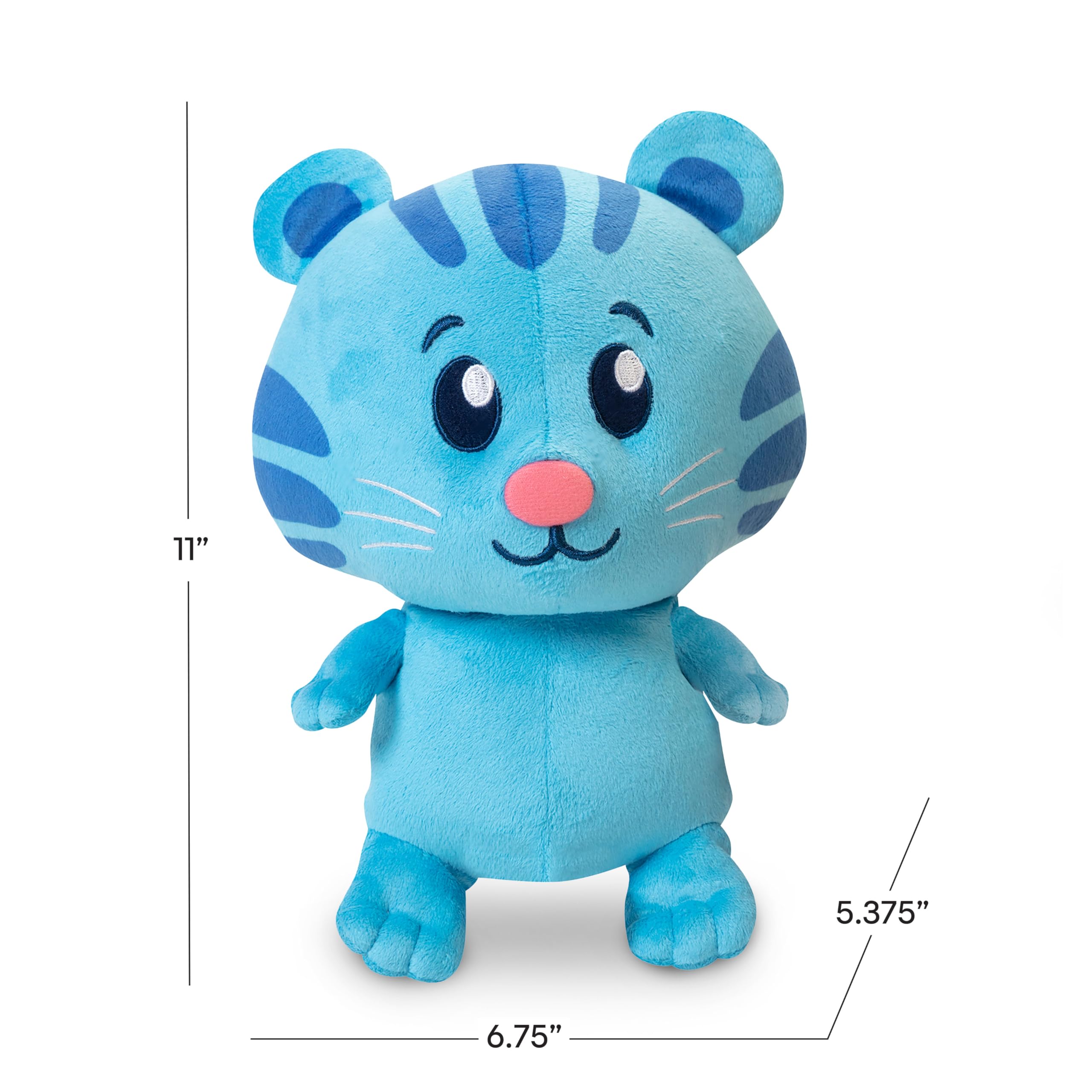 JAKKS Pacific Daniel Tiger's Neighborhood Tigey Plush with Sound, 10.5 Inches Tall! [Amazon Exclusive] - Image 6