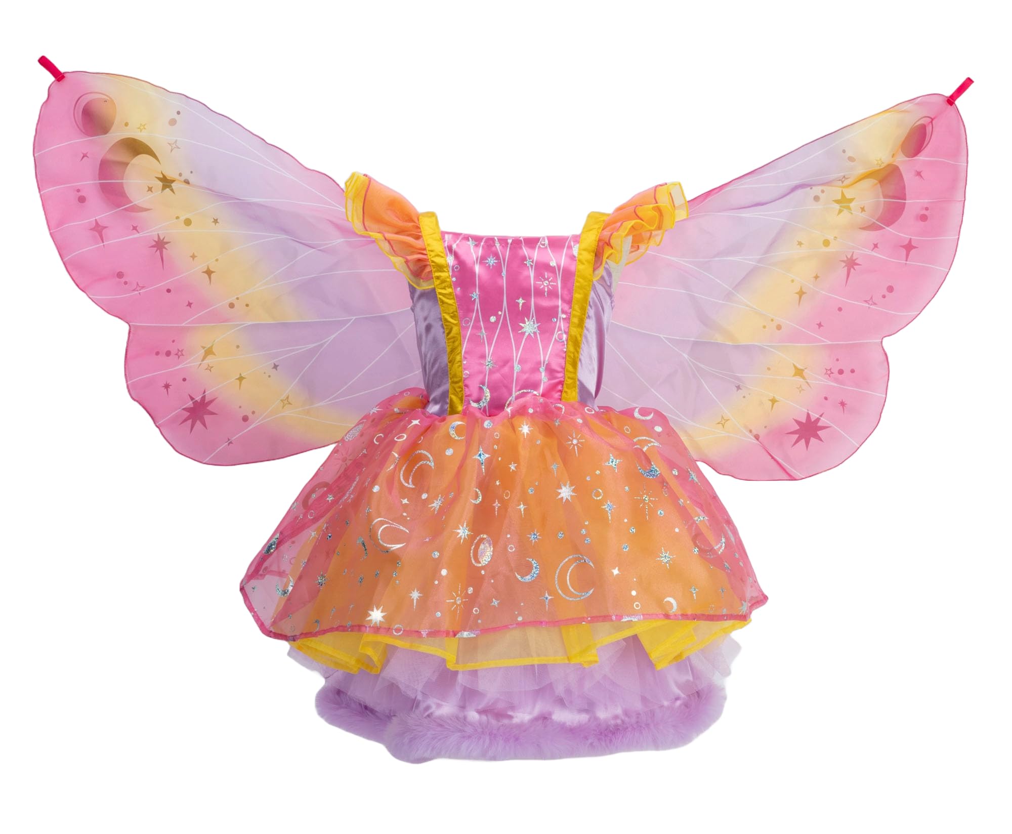 JAKKS Pacific Daydreamers Girls Premium Fairy Costume Dress with Wings, Full Tulle Skirt with Layers of Soft, Sheer Fabric for an Airy, Magical Effect with Every Twirl! [Amazon Exclusive] - Image 7